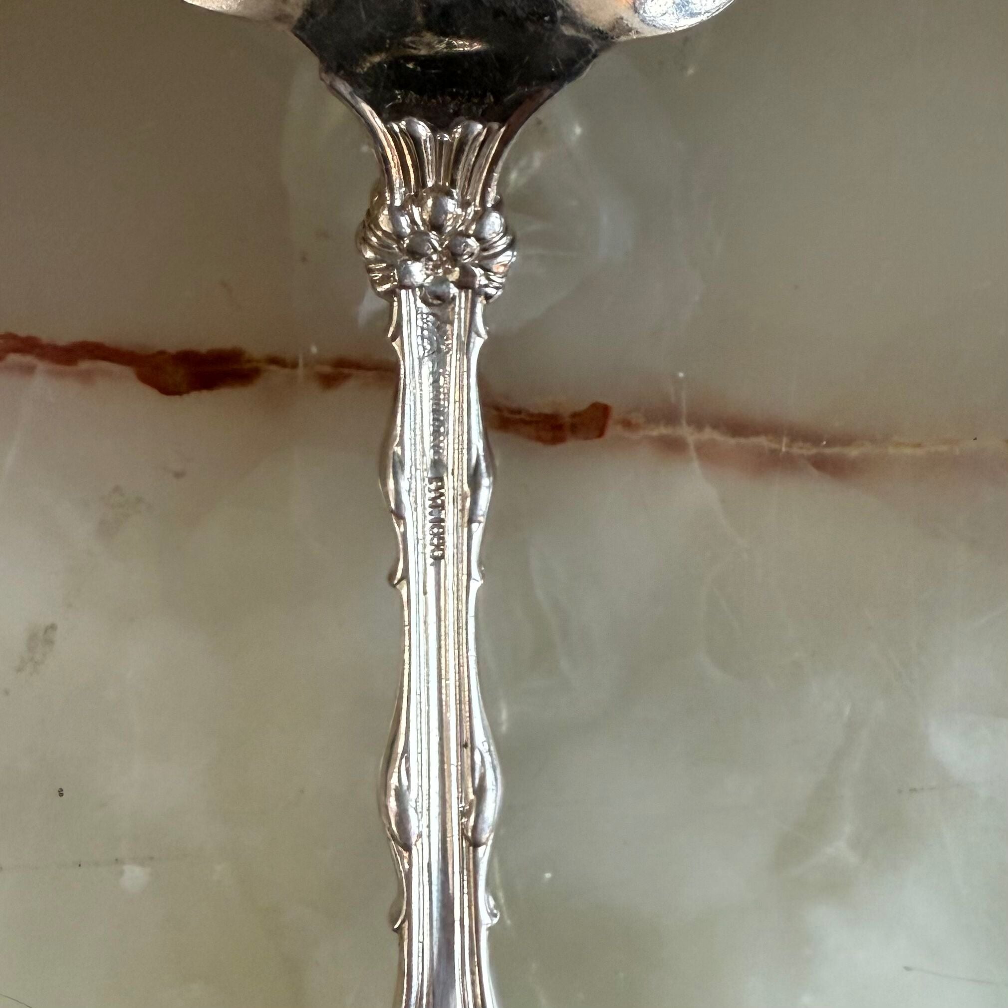 Whiting Radiant Sterling Solid Macaroni Server