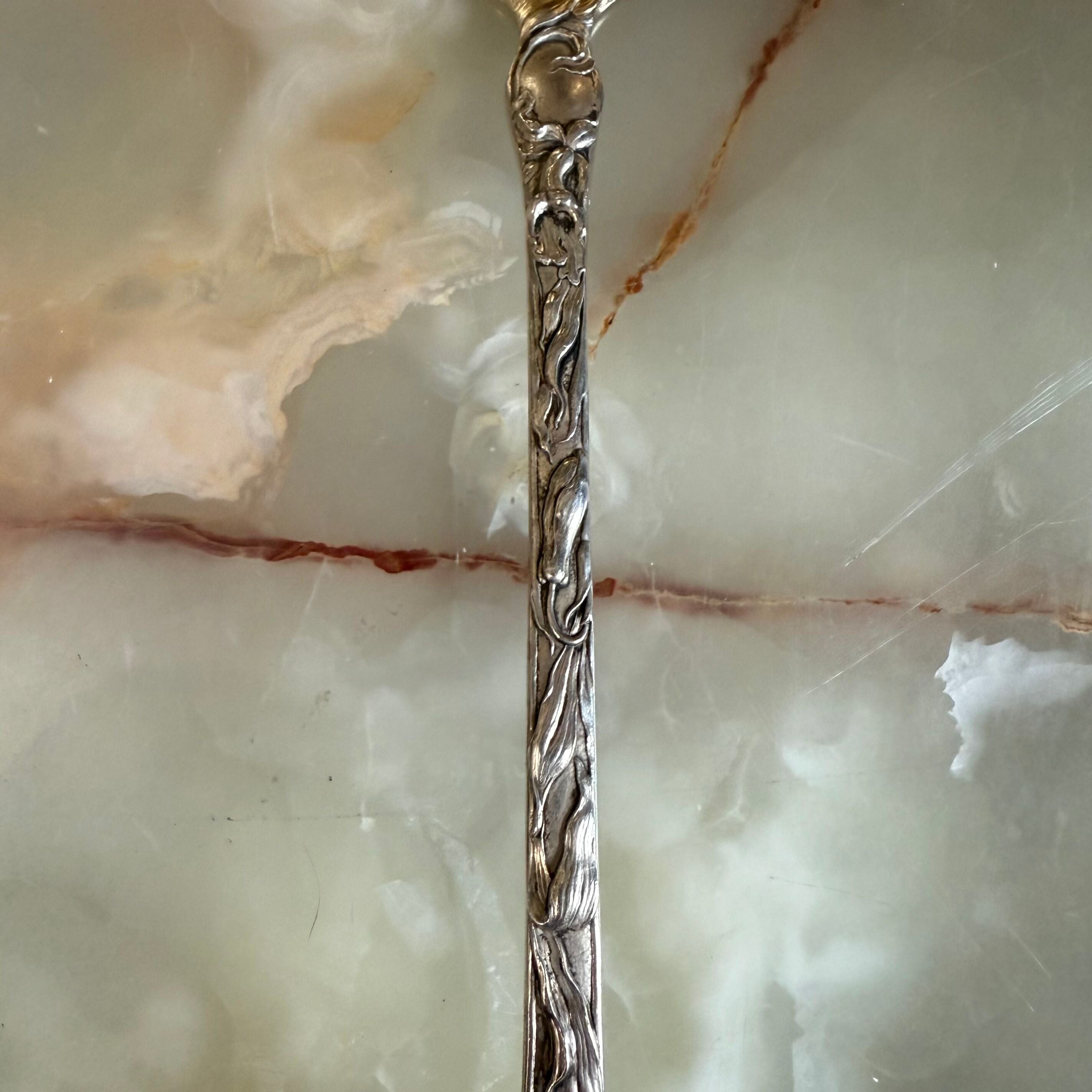 Reed & Barton Les Cinq Fleurs Sterling Large Soup Ladle