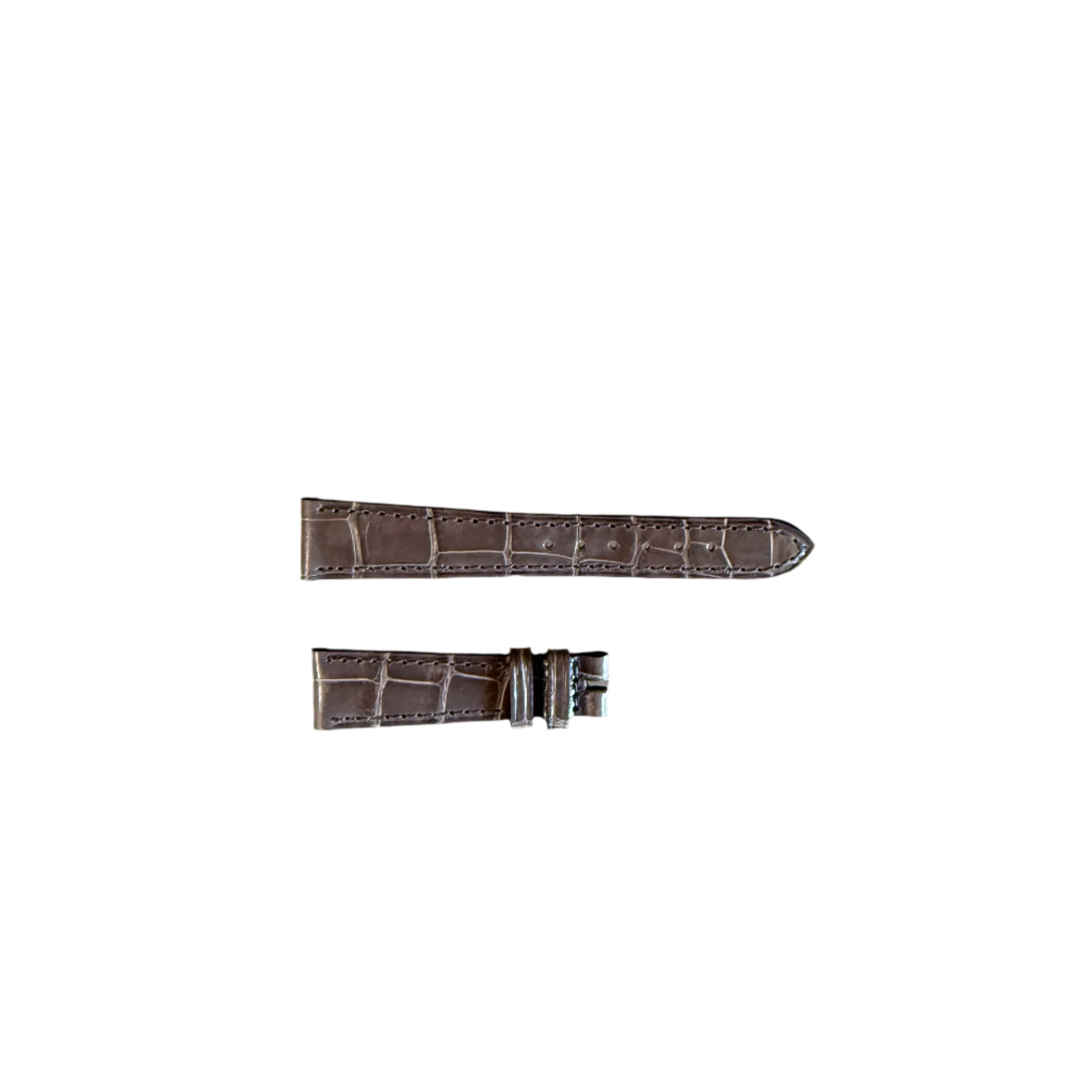 Authentic Patek Philippe Gray Alligator Watch Strap Band 15mm