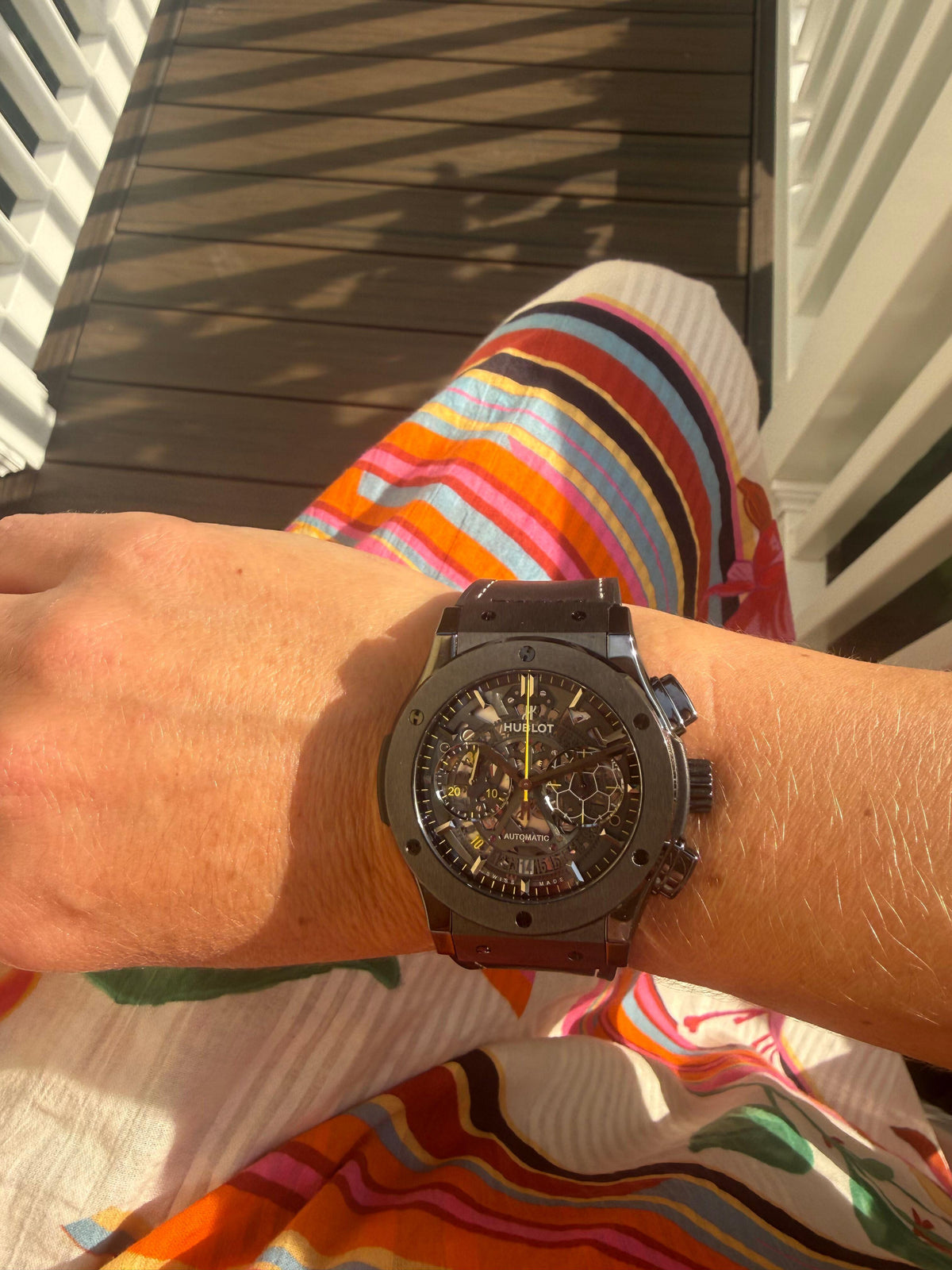 Hublot Classic Fusion Aerofusion Limited Pele Edition Watch 525.CM.0179.VR.PEL14