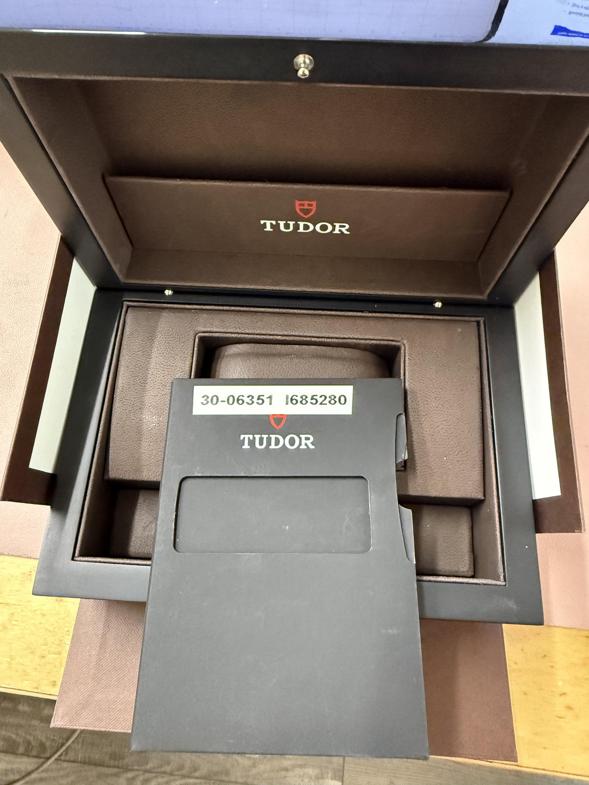 Tudor Black Bay Chronograph Black Dial Steel Automatic Watch 79350