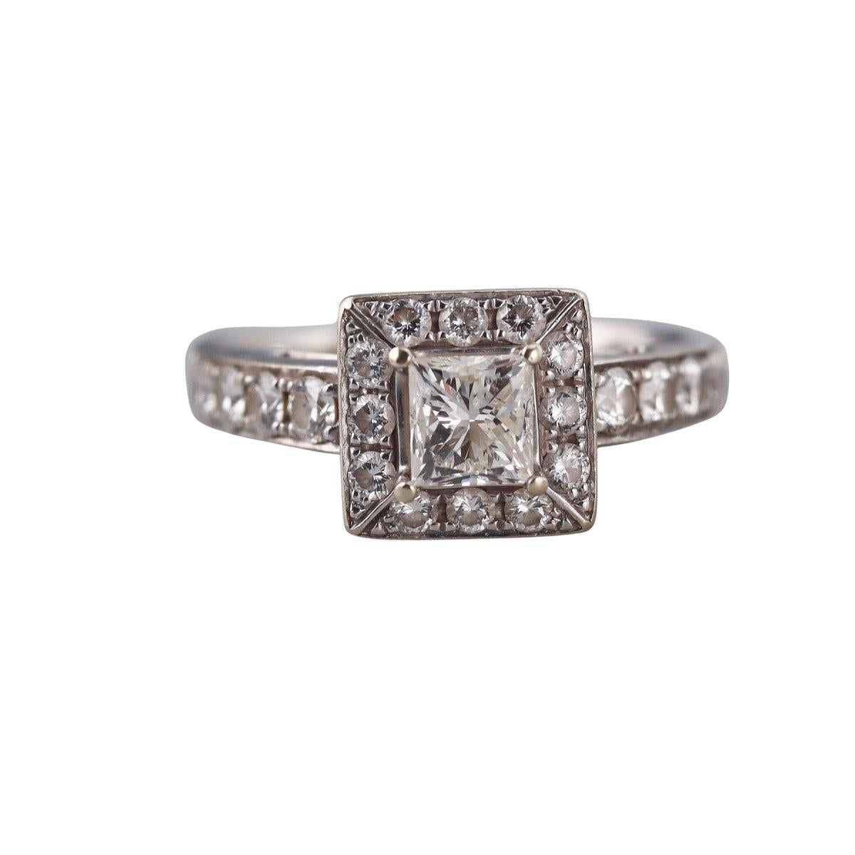 14k Gold Diamond Engagement Ring