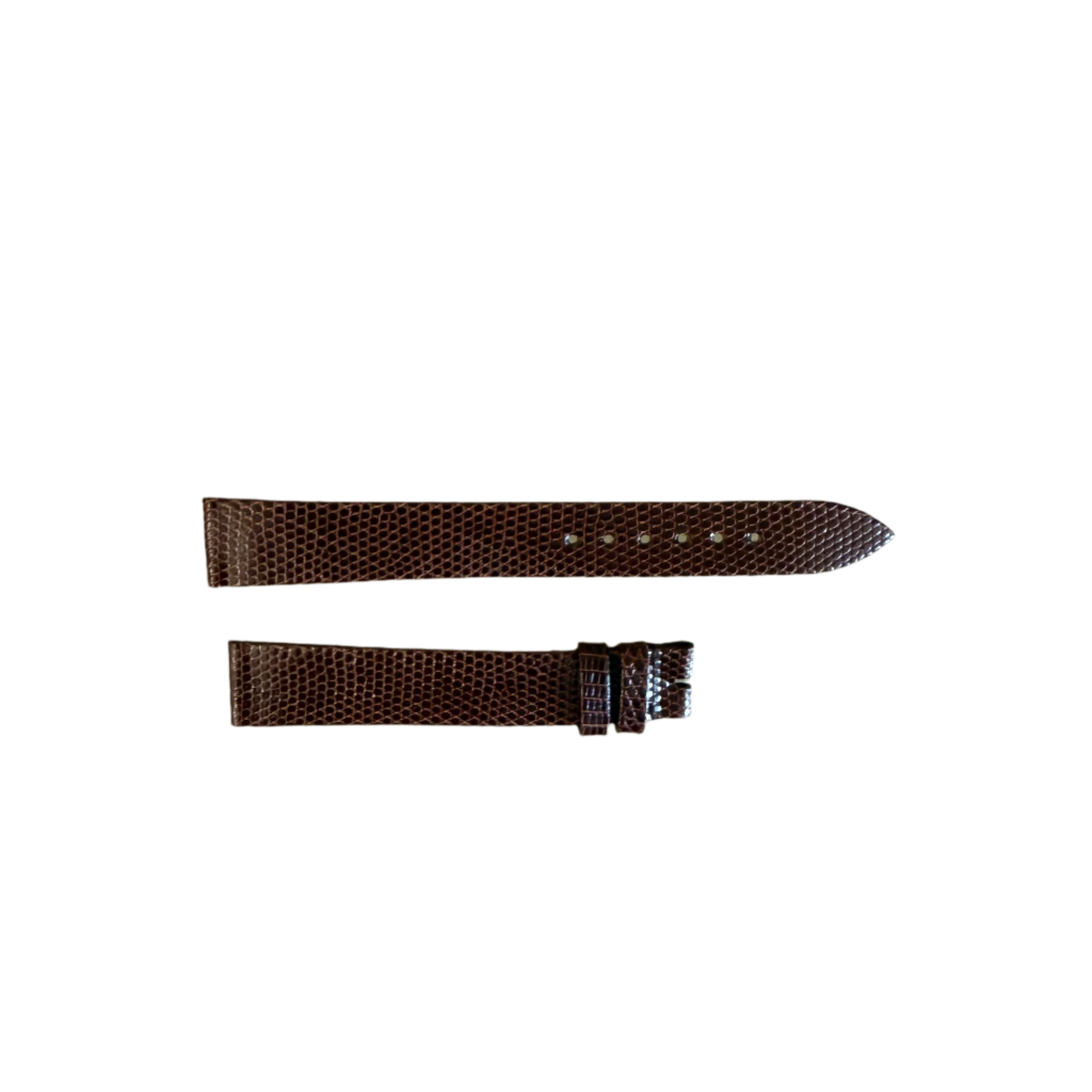 Authentic Patek Philippe Brown Lizard Watch Strap Band 16mm