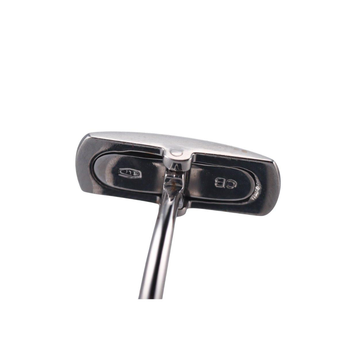 Bucherer 18k White Gold Onyx Diamond Cufflinks