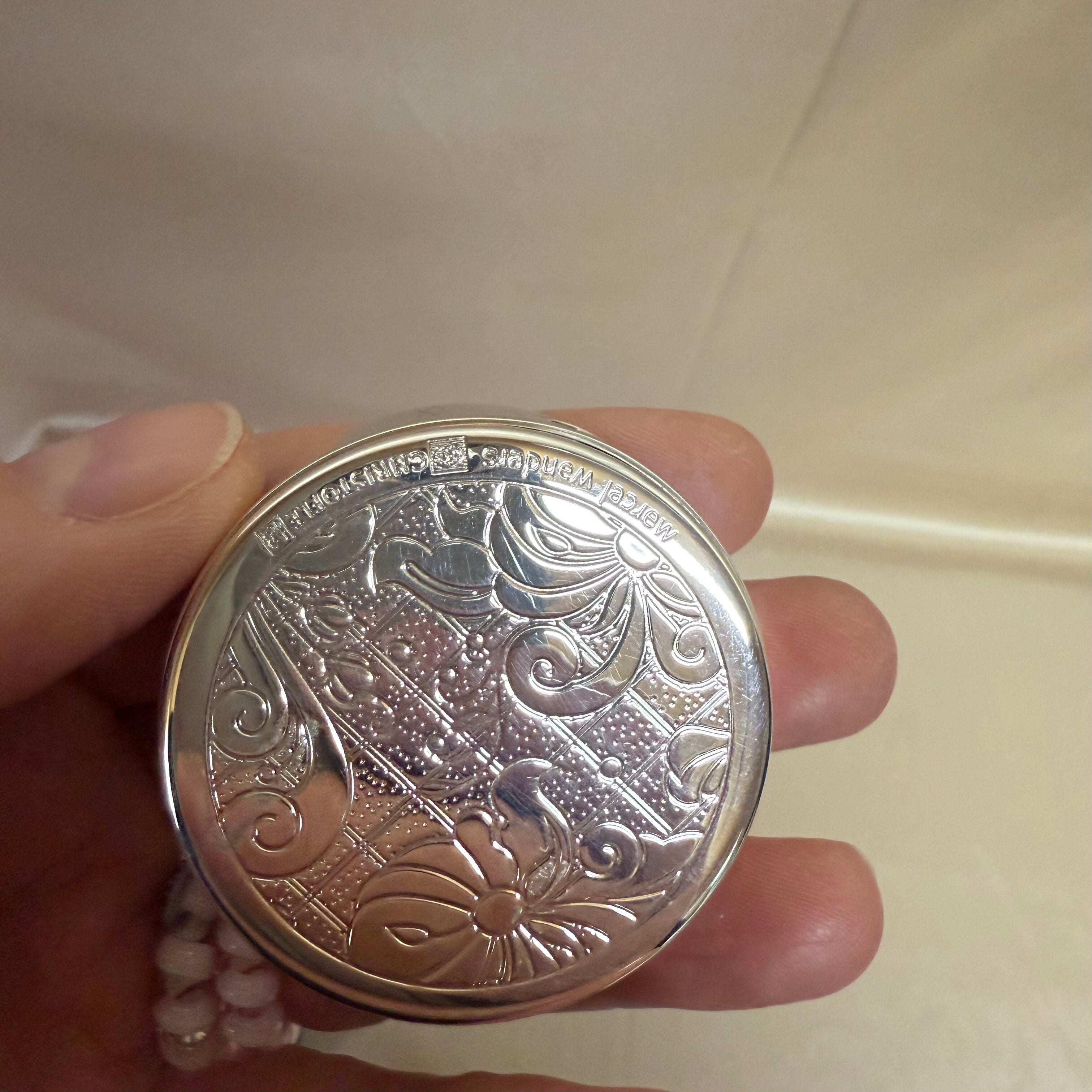 Christofle Jardin D'eden Silver Plated Personal Ashtray B0425401402