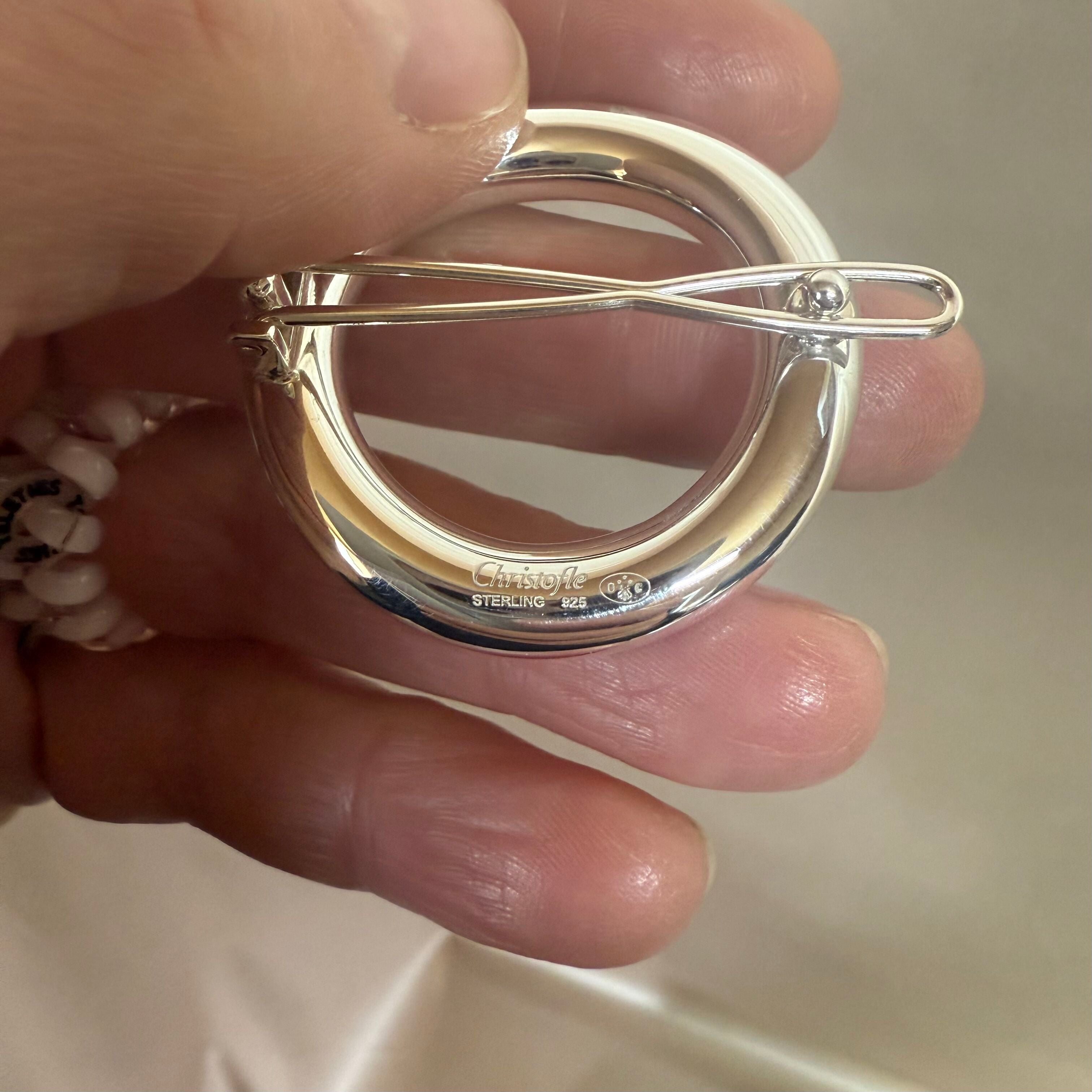 Idole De Christofle Sterling Hairclip B0525490102