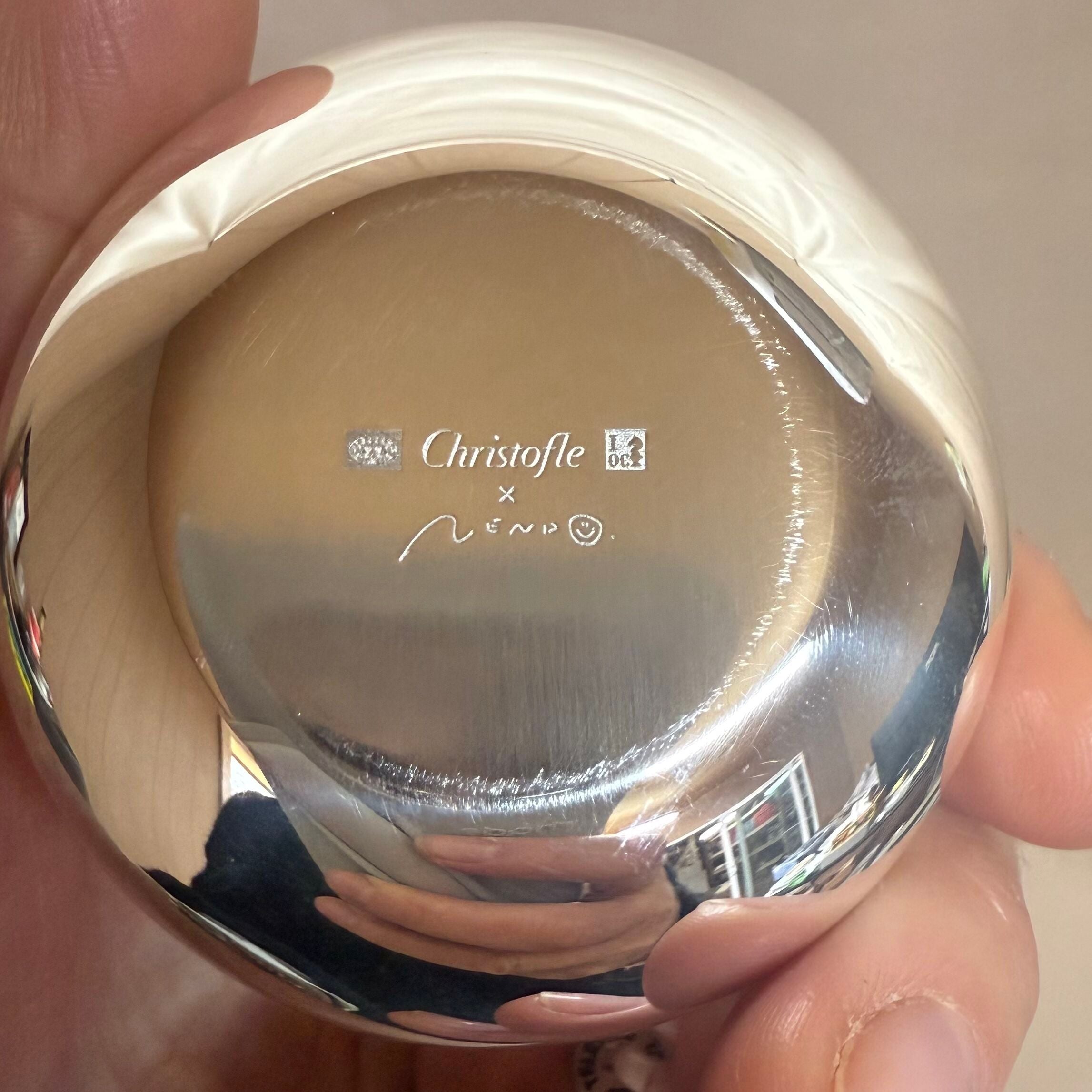 Christofle x Nendo Collaboration Silver Plated Box 4255205