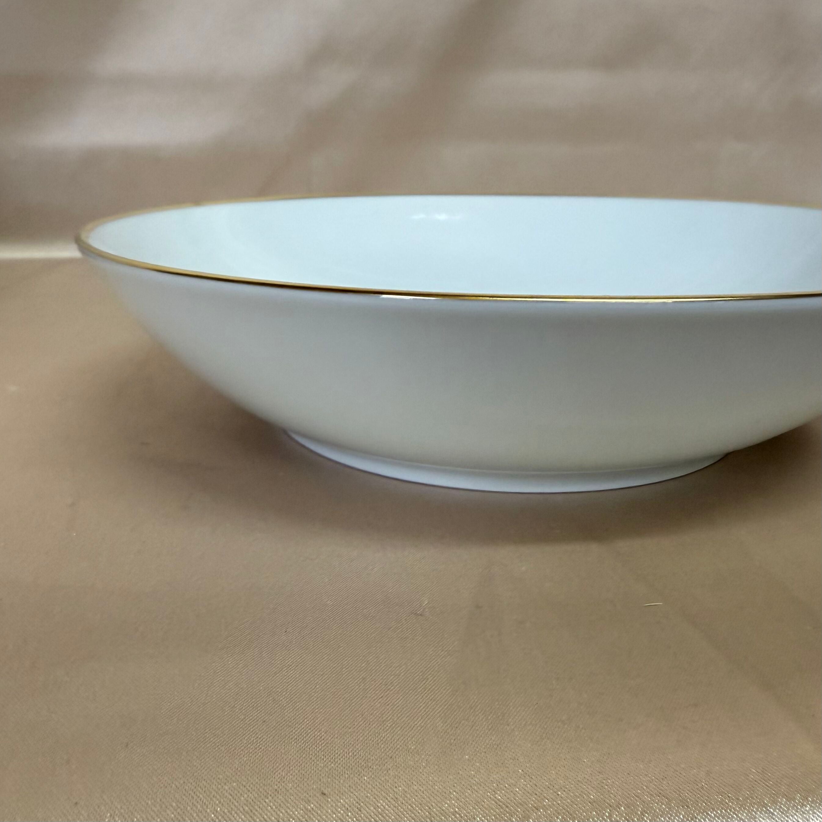 Christofle Wakame (Gold Trim) Plate Setting of 3