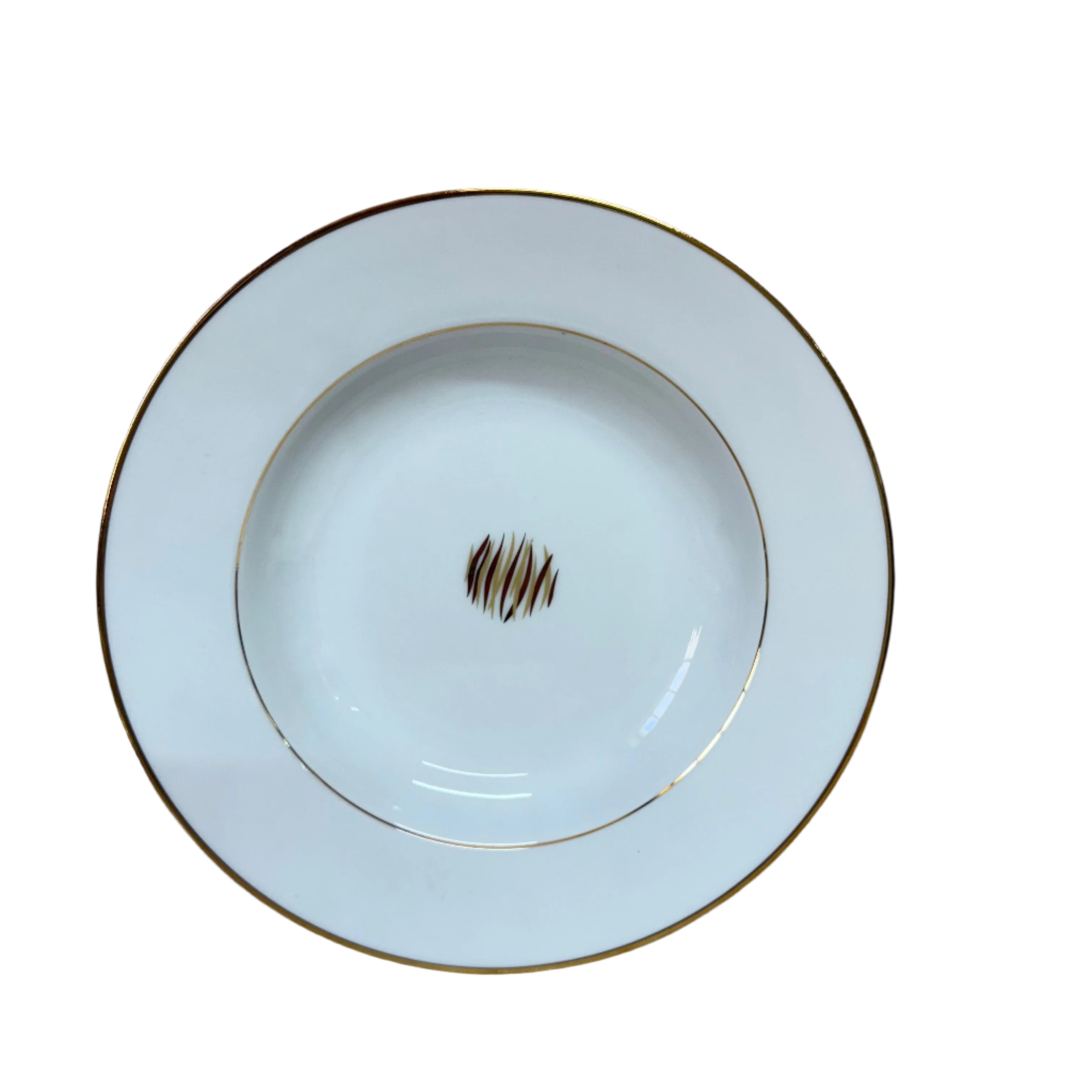 Christofle Wakame (Gold Trim) Plate Setting of 3
