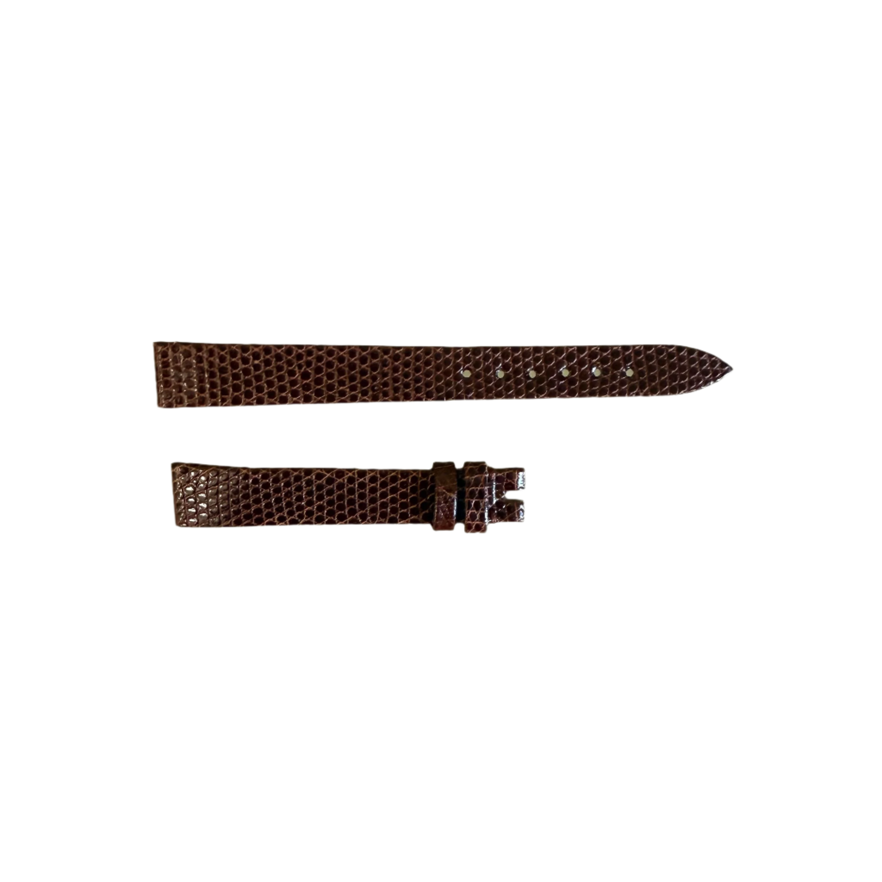 Authentic Patek Philippe Brown Lizard Watch Strap Band 12mm