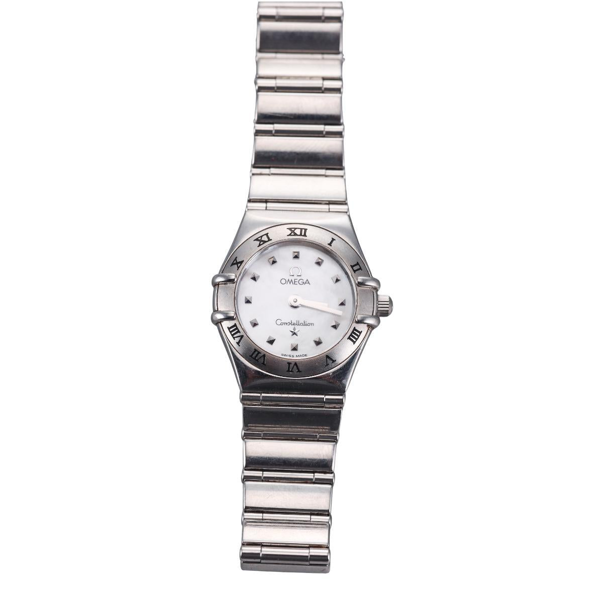 Omega My Choice Constellation Mother of Pearl Dial Steel Ladies Watch