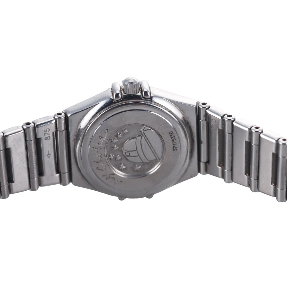 Omega My Choice Constellation Mother of Pearl Dial Steel Ladies Watch