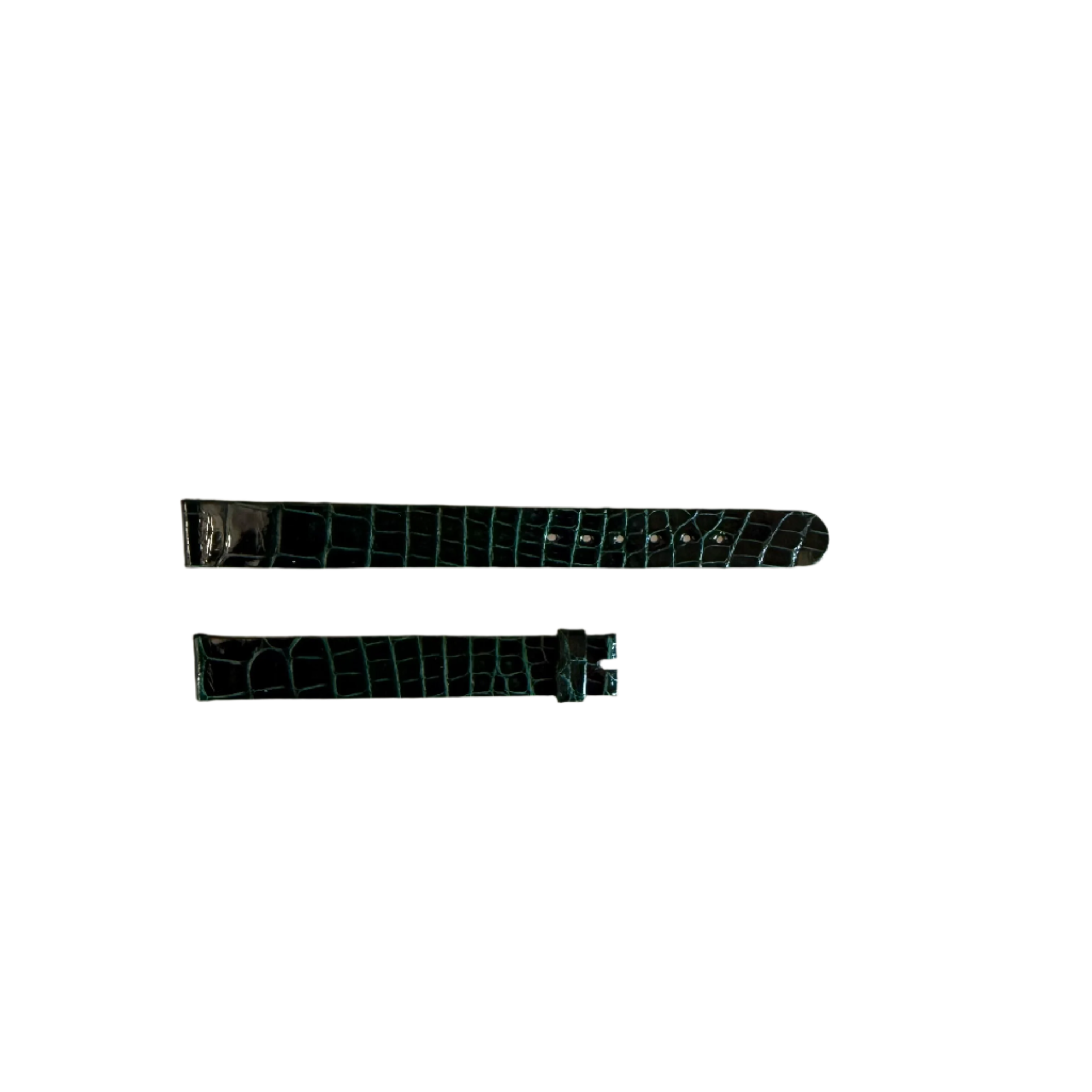 Authentic Patek Philippe Green Alligator Watch Strap Band 12mm