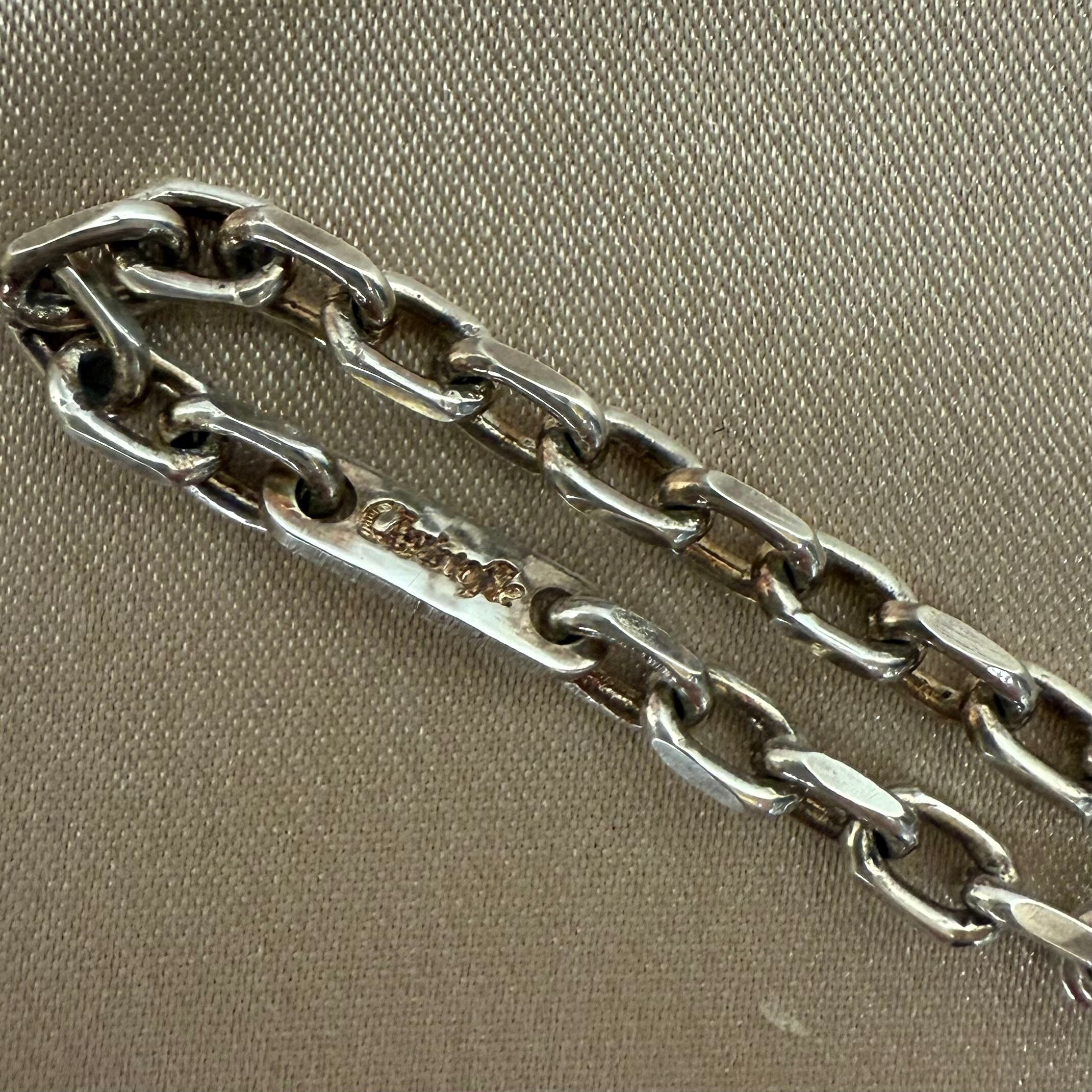 Christofle Porte Cles Paquebot Silver Plated Key Ring B0425472102