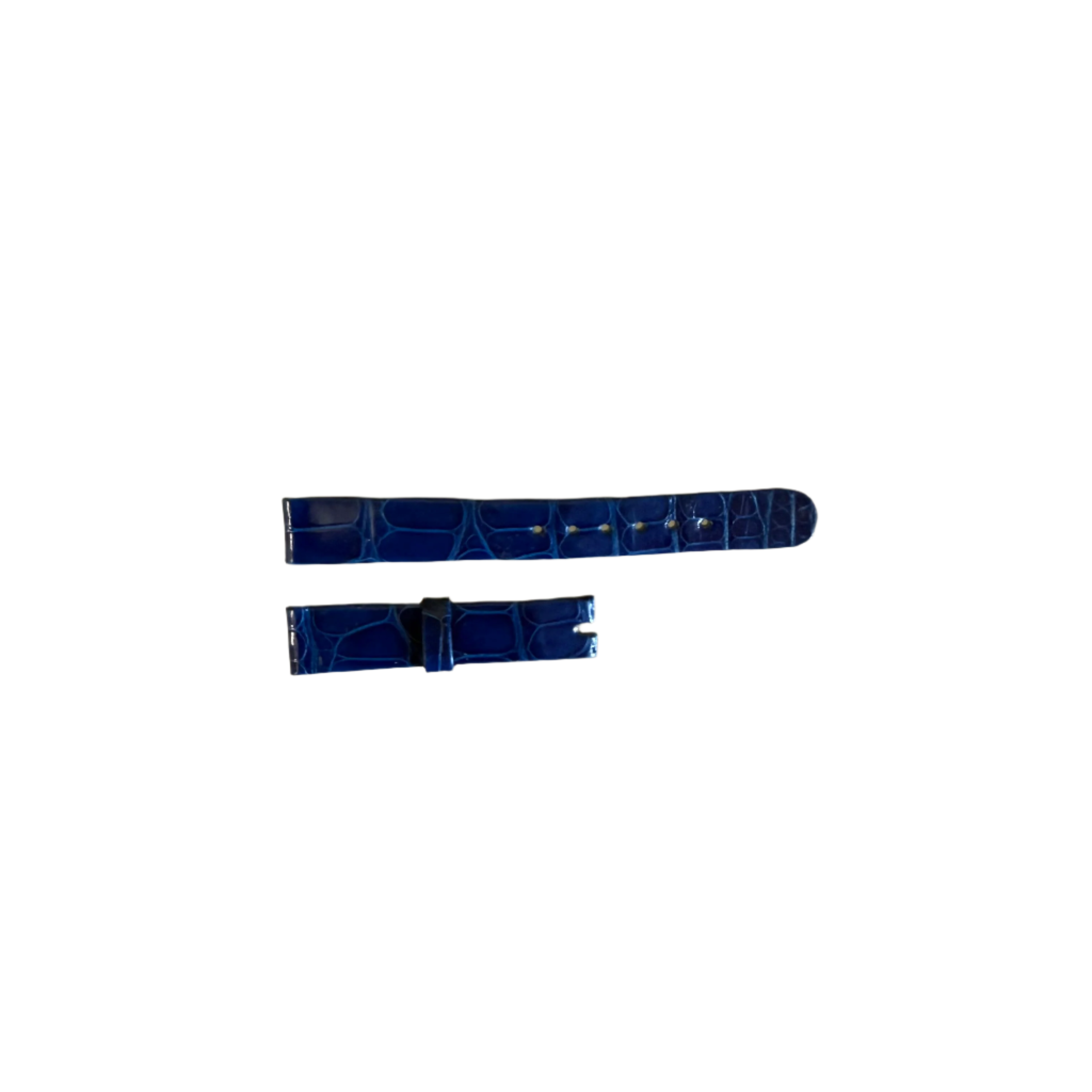 Authentic Patek Philippe Dark Blue Alligator Watch Strap Band 12mm