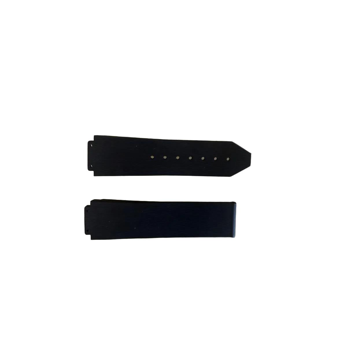 Authentic Hublot Black Rubber Watch Strap Band 22mm 12-341-80 & 6-341-85