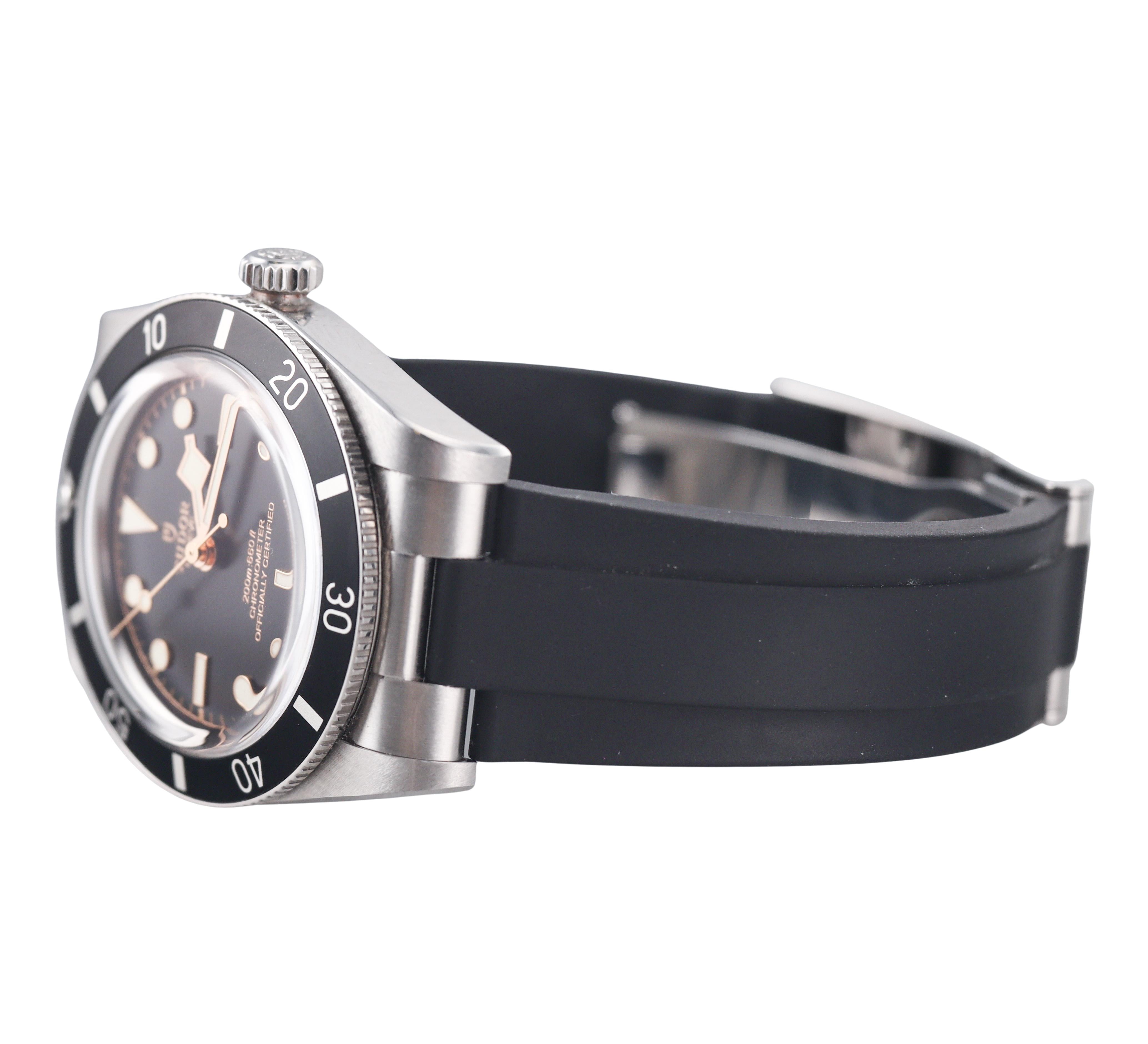 Tudor Black Bay 54 37mm Steel Automatic Watch 79000N. Retail $4475.