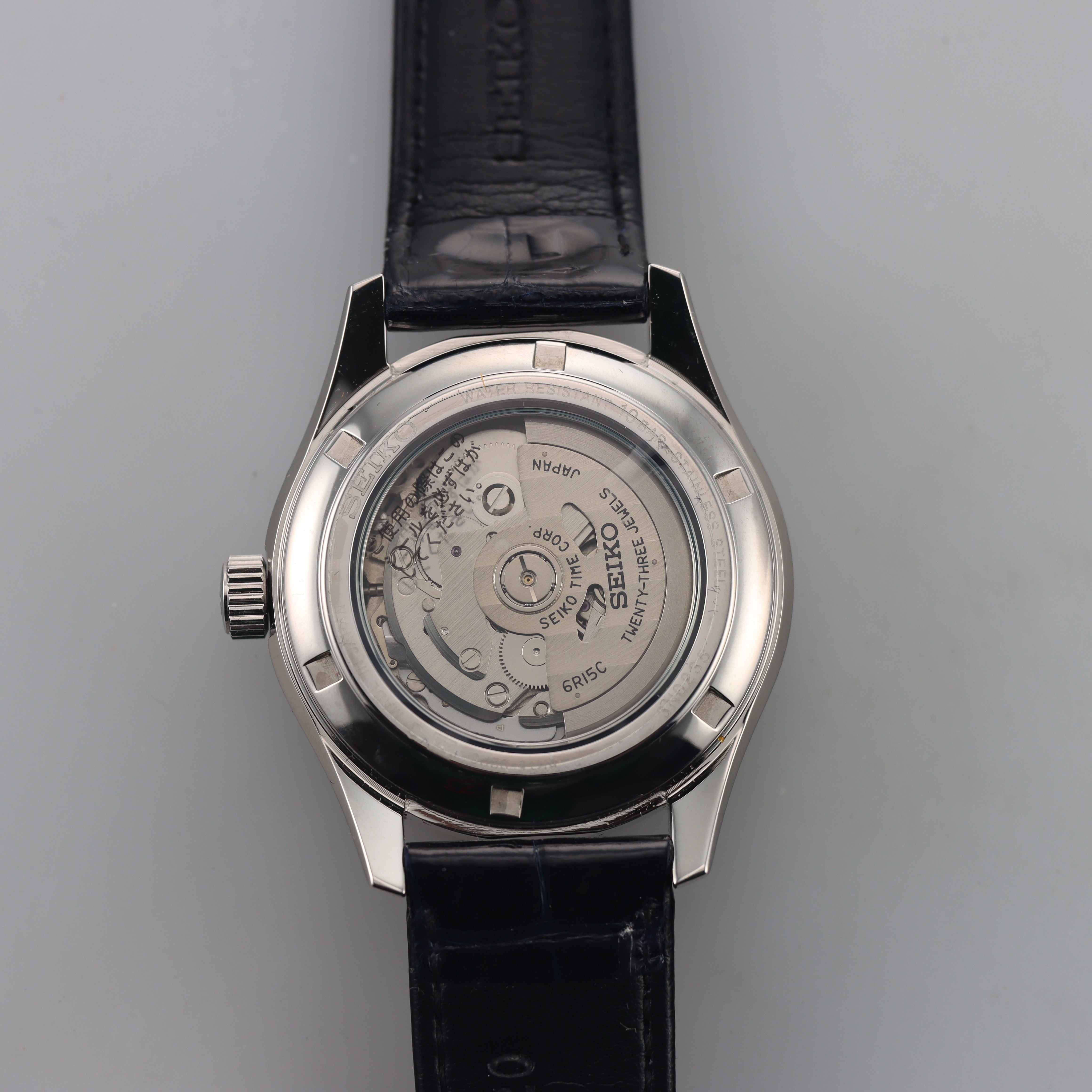 Seiko Presage Roman White Dial Automatic Men's Watch SARX019