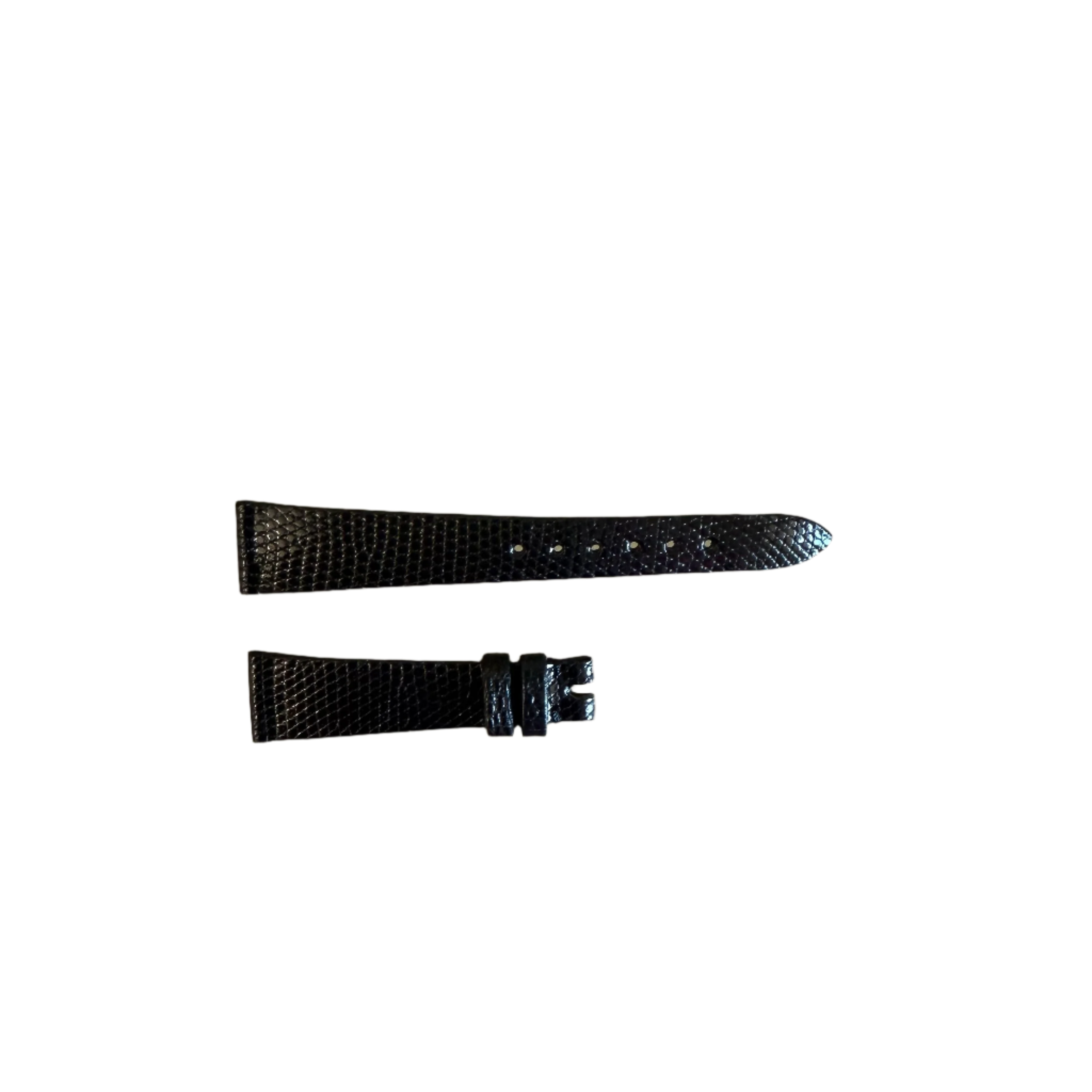 Authentic Patek Philippe Black Lizard Watch Strap Band 15mm