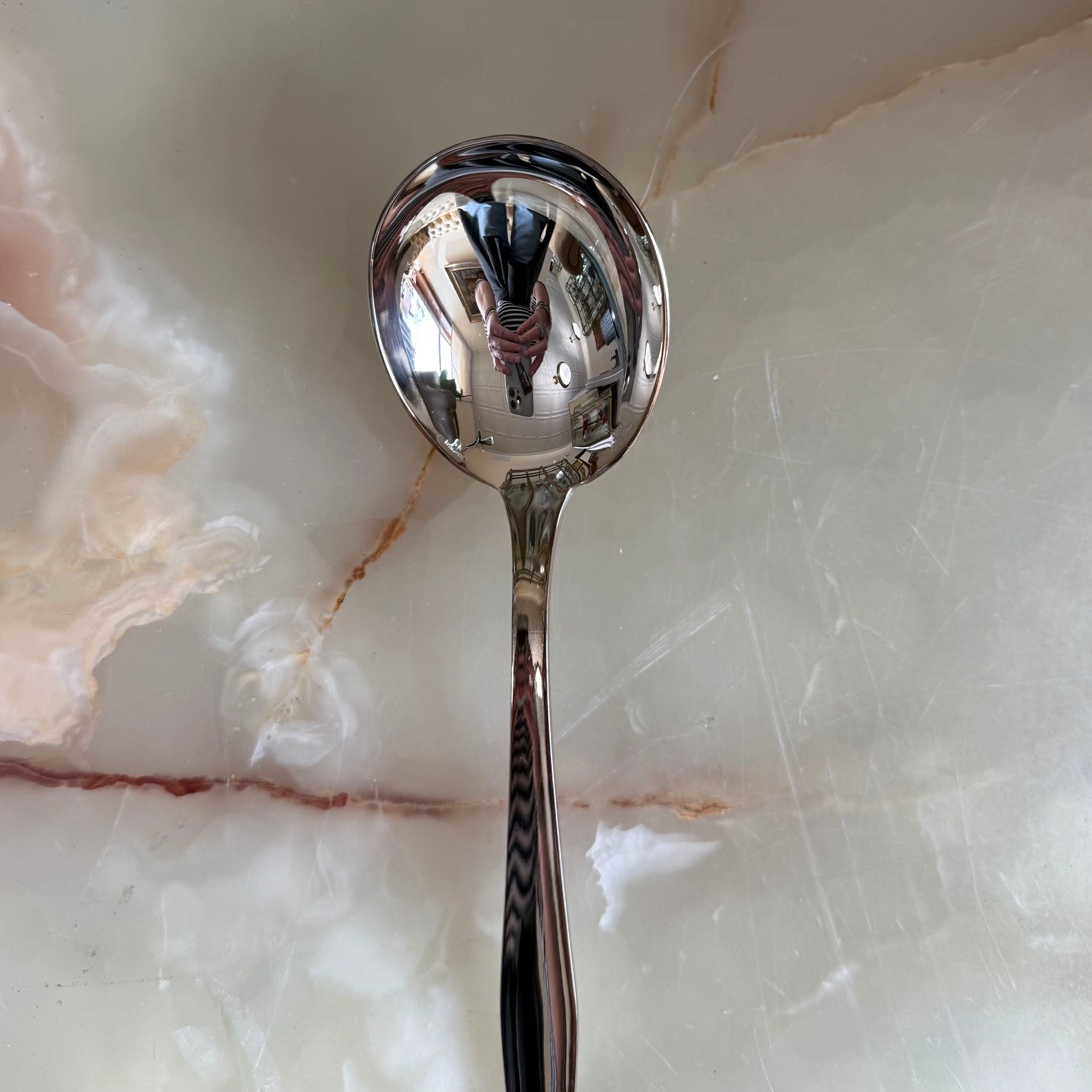 Christofle Orly Silver Plated Serving Spoon Large 17006