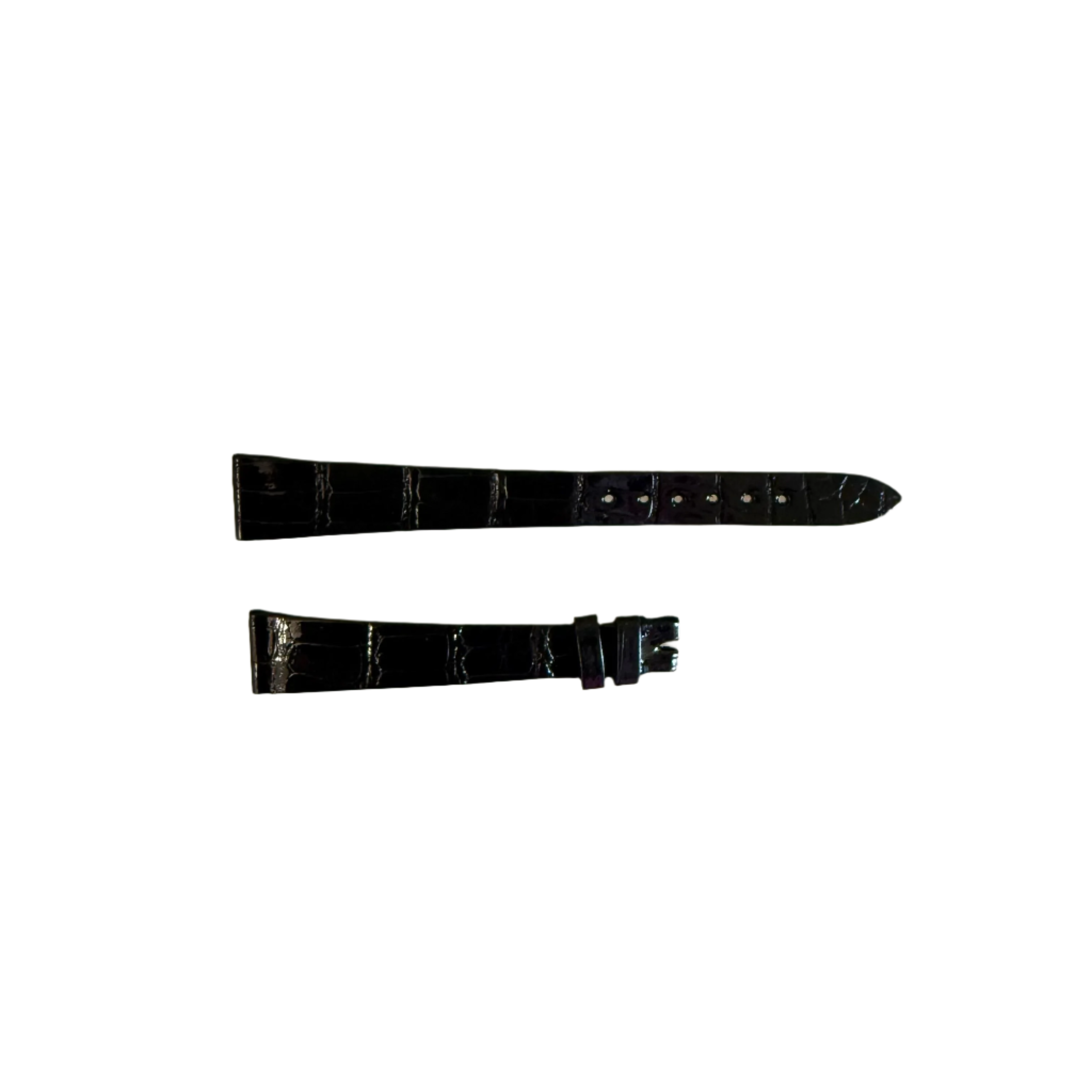 Authentic Patek Philippe Black Alligator Watch Strap Band 15mm