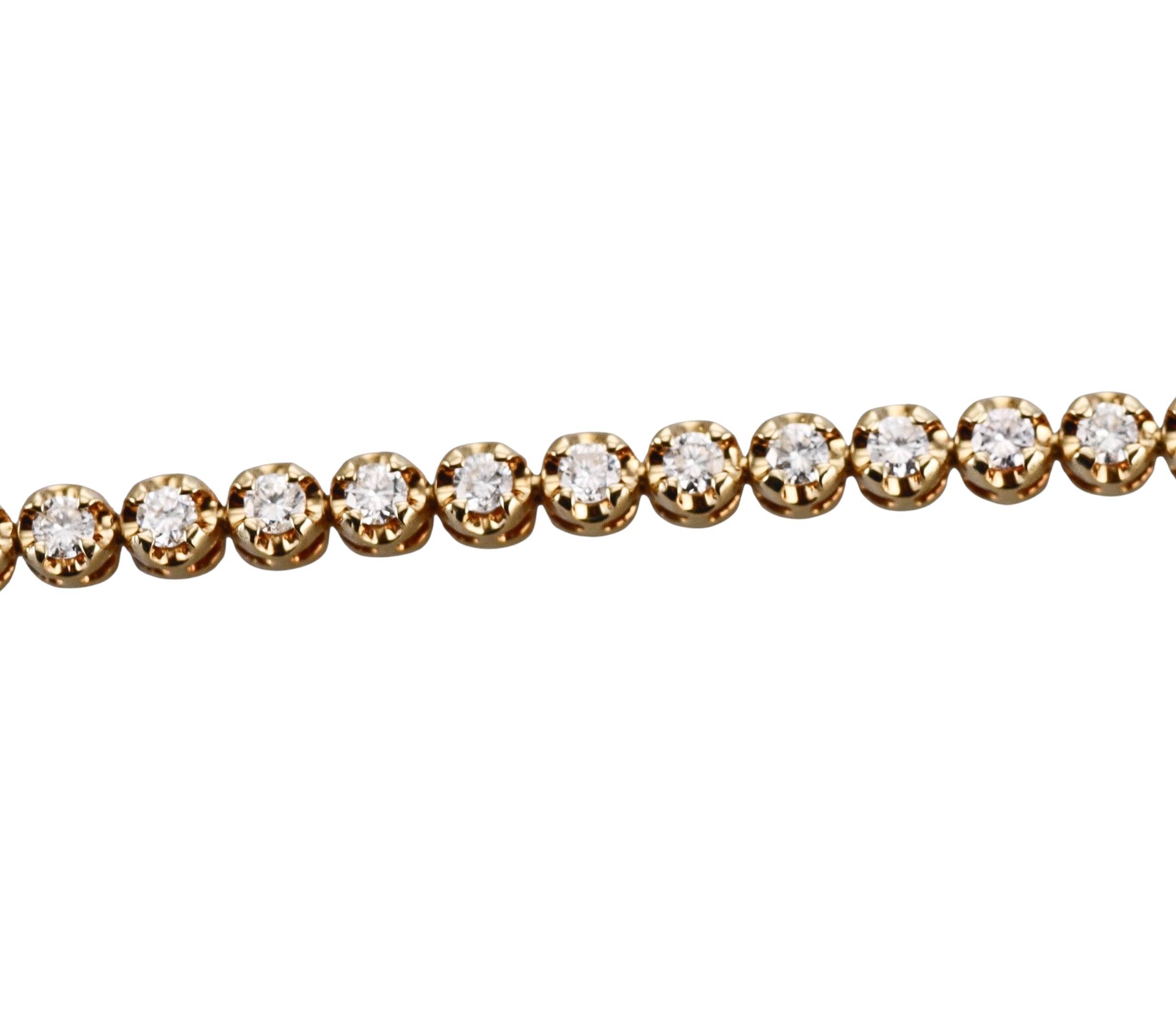 18k Gold 2.00ctw Diamond Tennis Bracelet