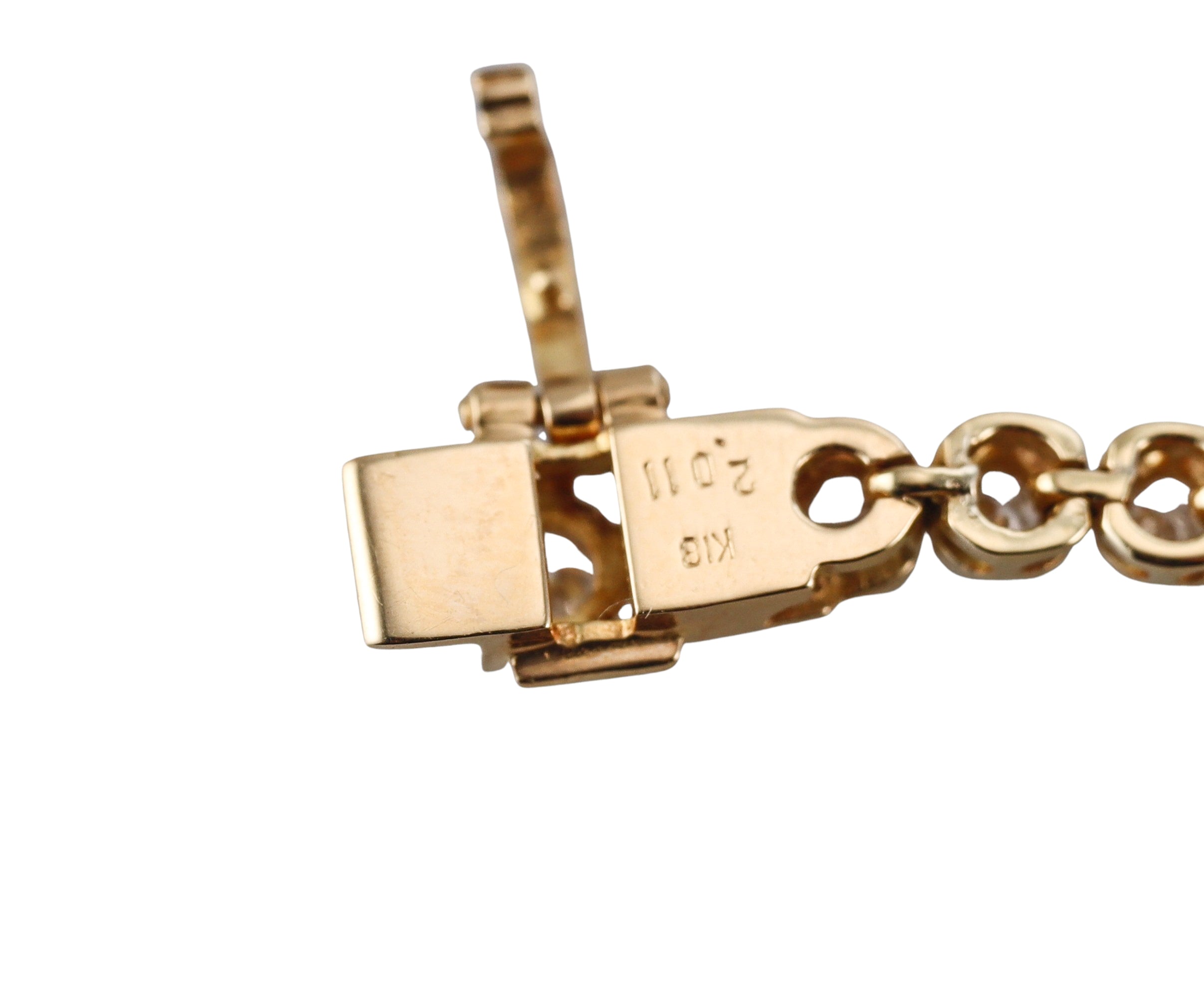 18k Gold 2.00ctw Diamond Tennis Bracelet