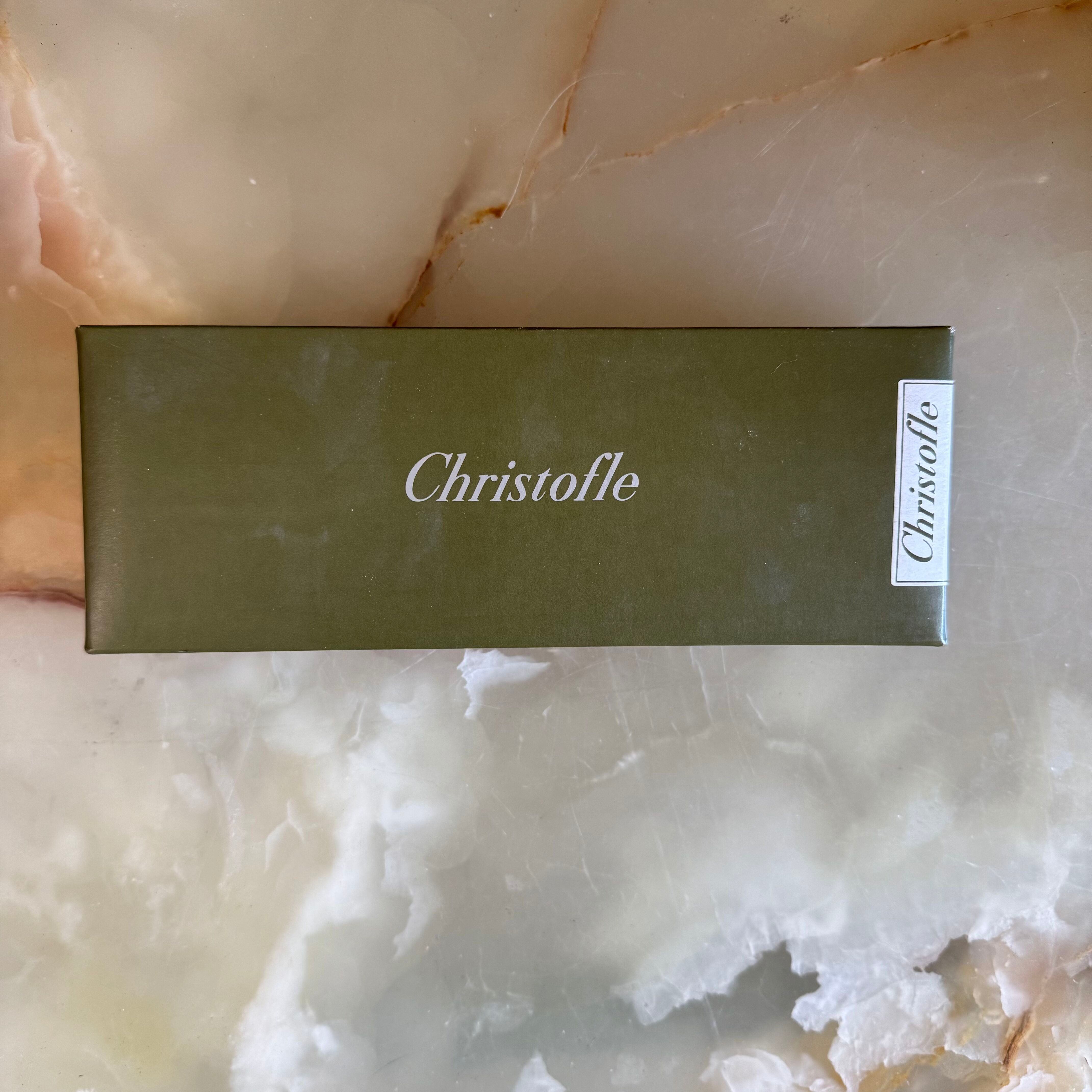 Christofle America Silver Plated Dessert Knife Set of 3
