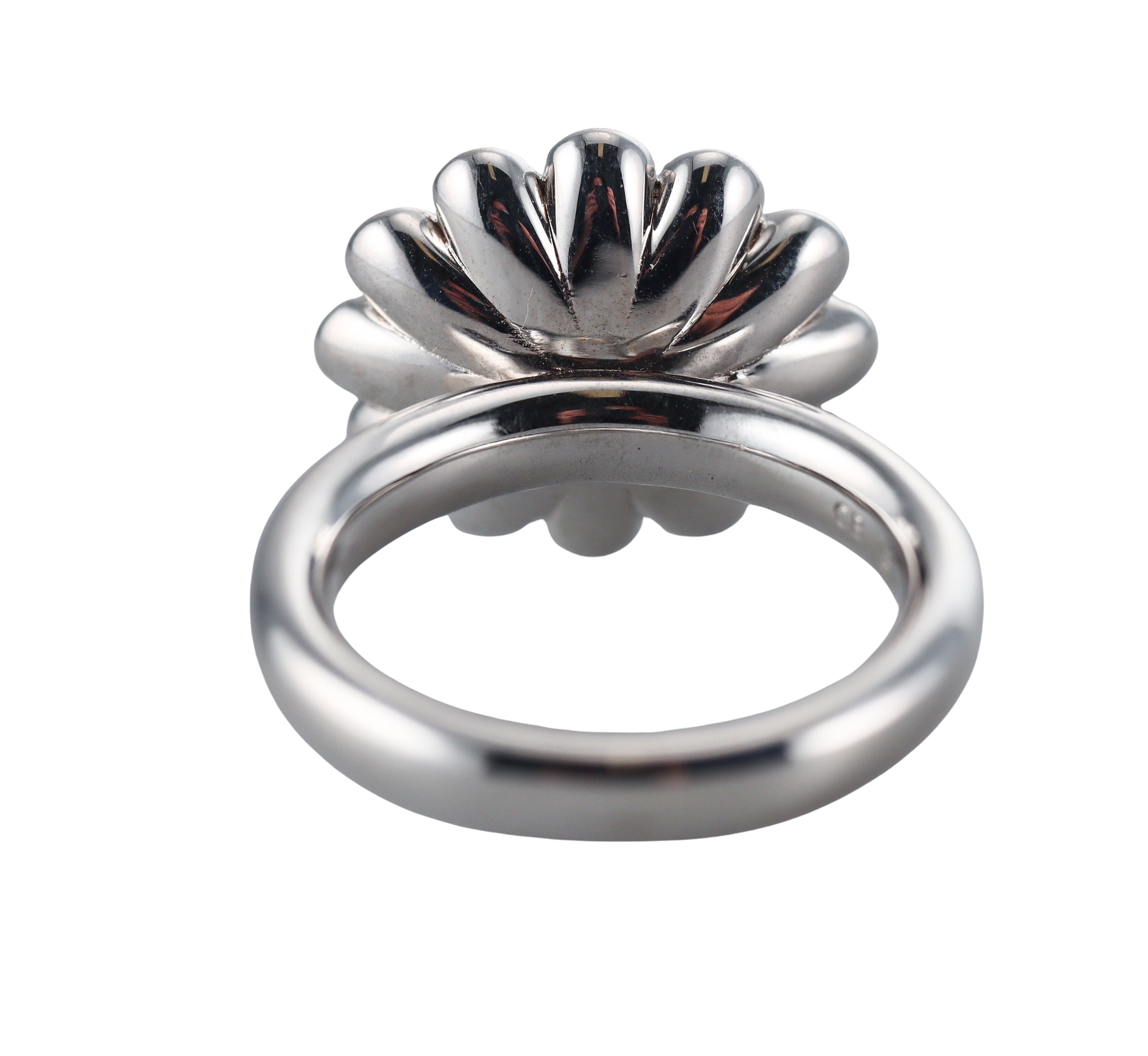 Bucherer 18k White Gold 5.5ct. Aquamarine Ring