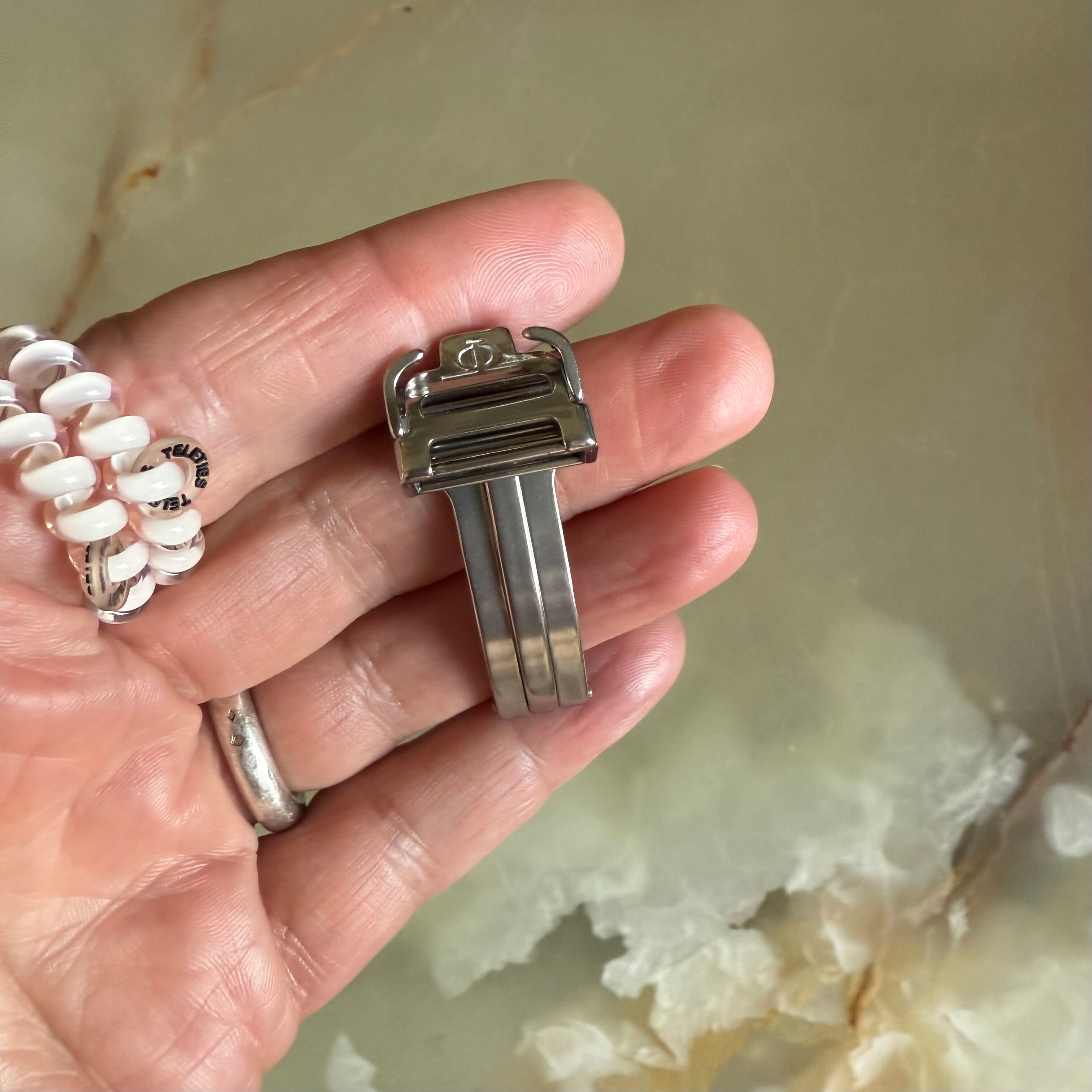 Authentic Baume & Mercier Steel Deployant Buckle 16mm