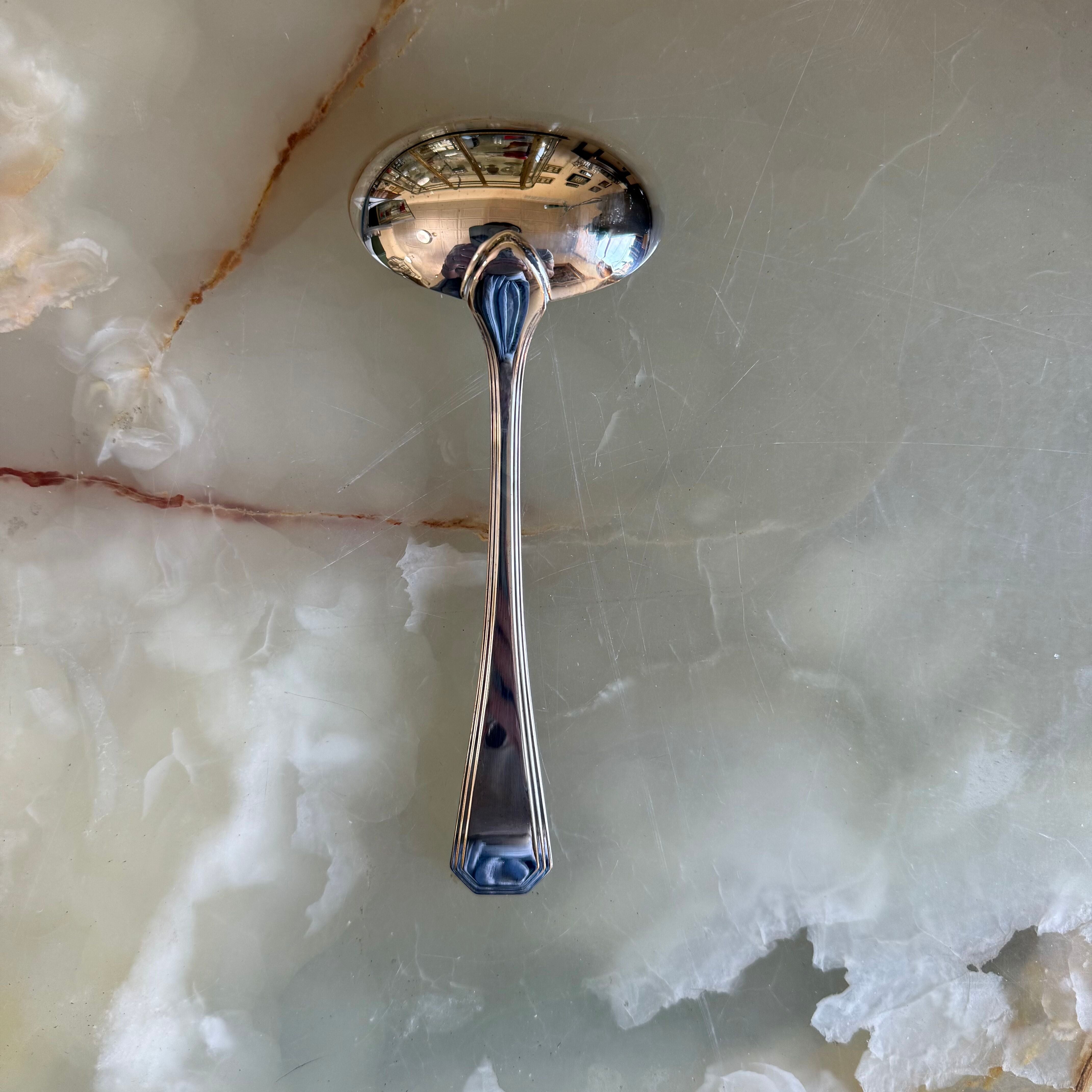 Christofle America Silver Plated Gravy Ladle