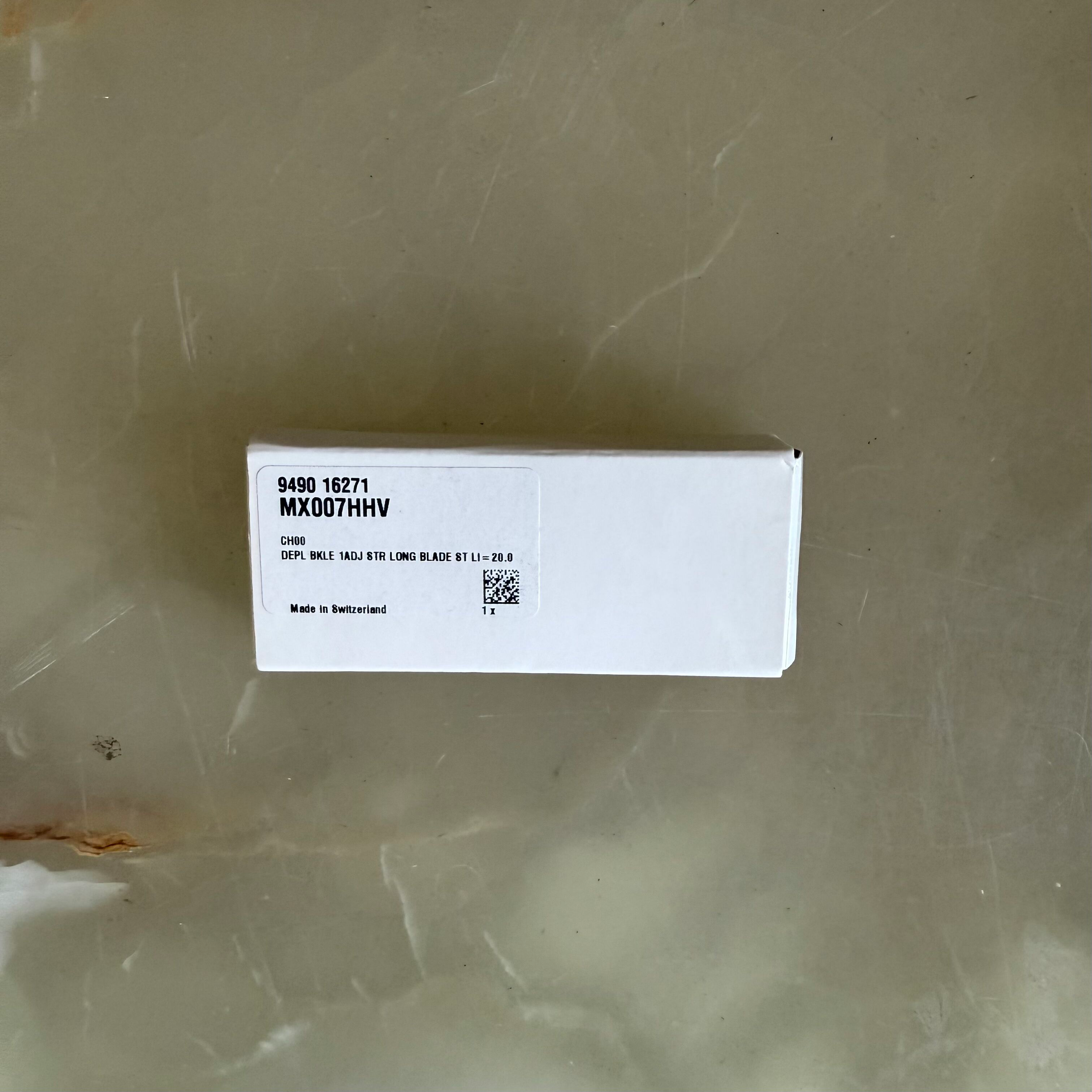 Authentic Baume & Mercier Steel Deployant Buckle 20mm