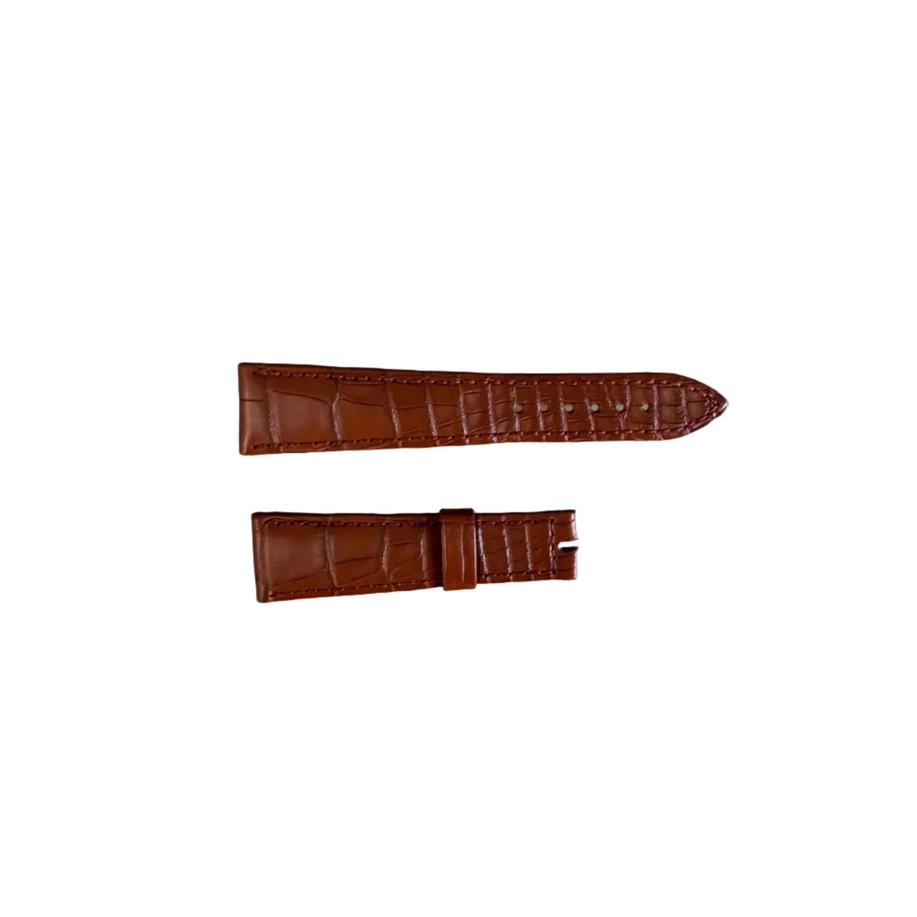 Authentic Breguet Brown Alligator Watch Band Strap 21mm