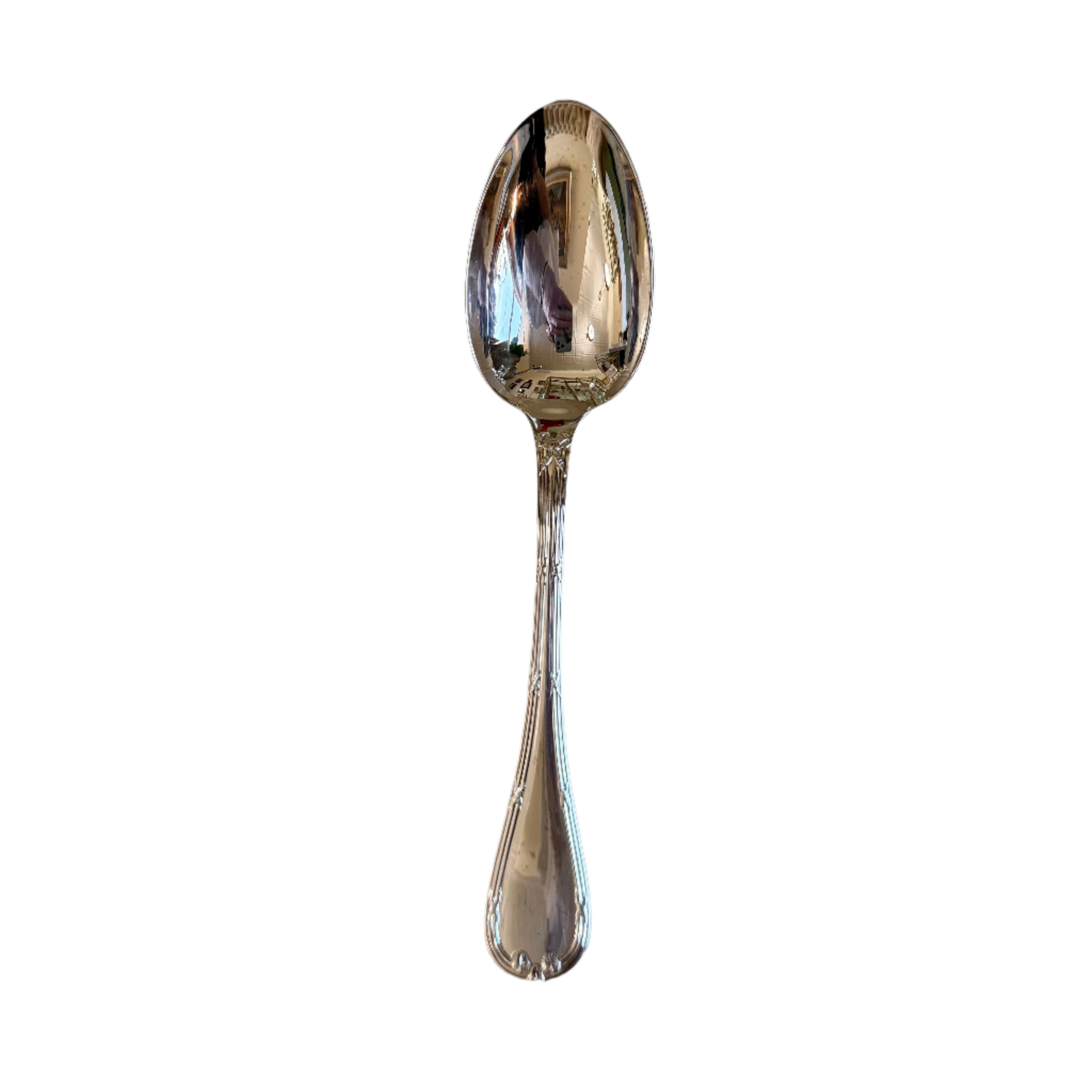 Christofle Rubans Silver Plated Table Spoon