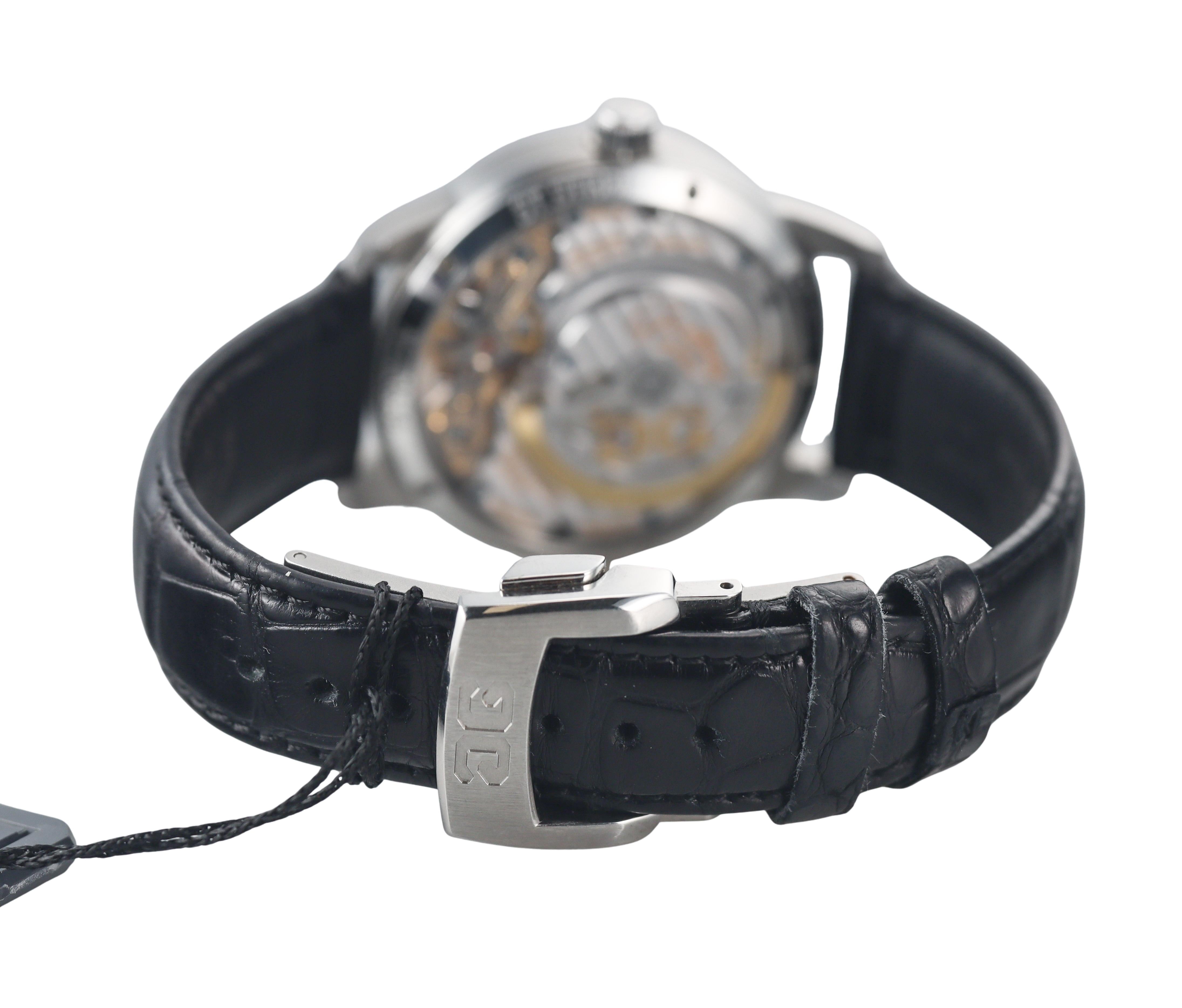 Glashutte Original PanoMaticReserve Steel Automatic Watch 90-03-02-02-04