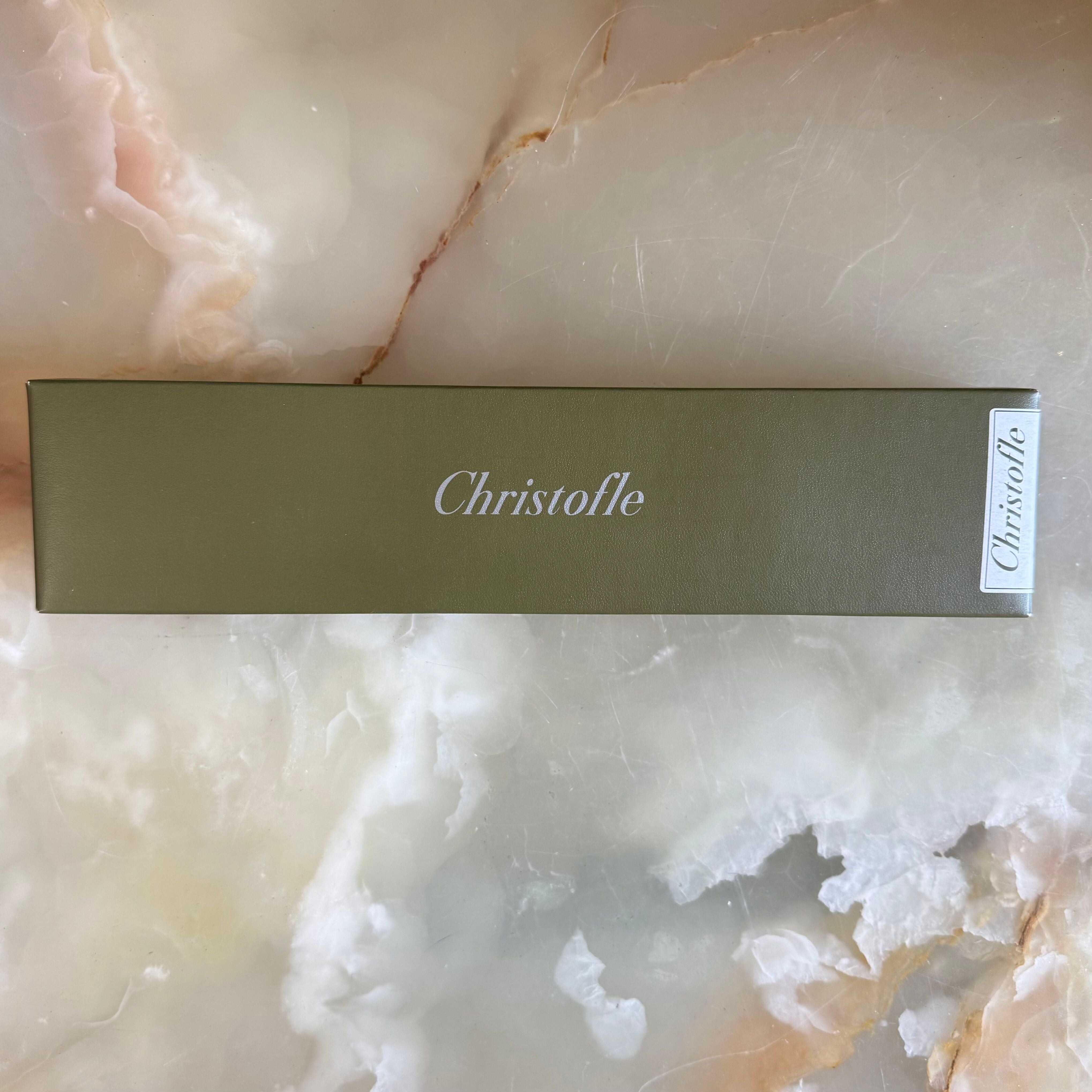 Christofle Rubans Silver Plated Serving Spoon Large