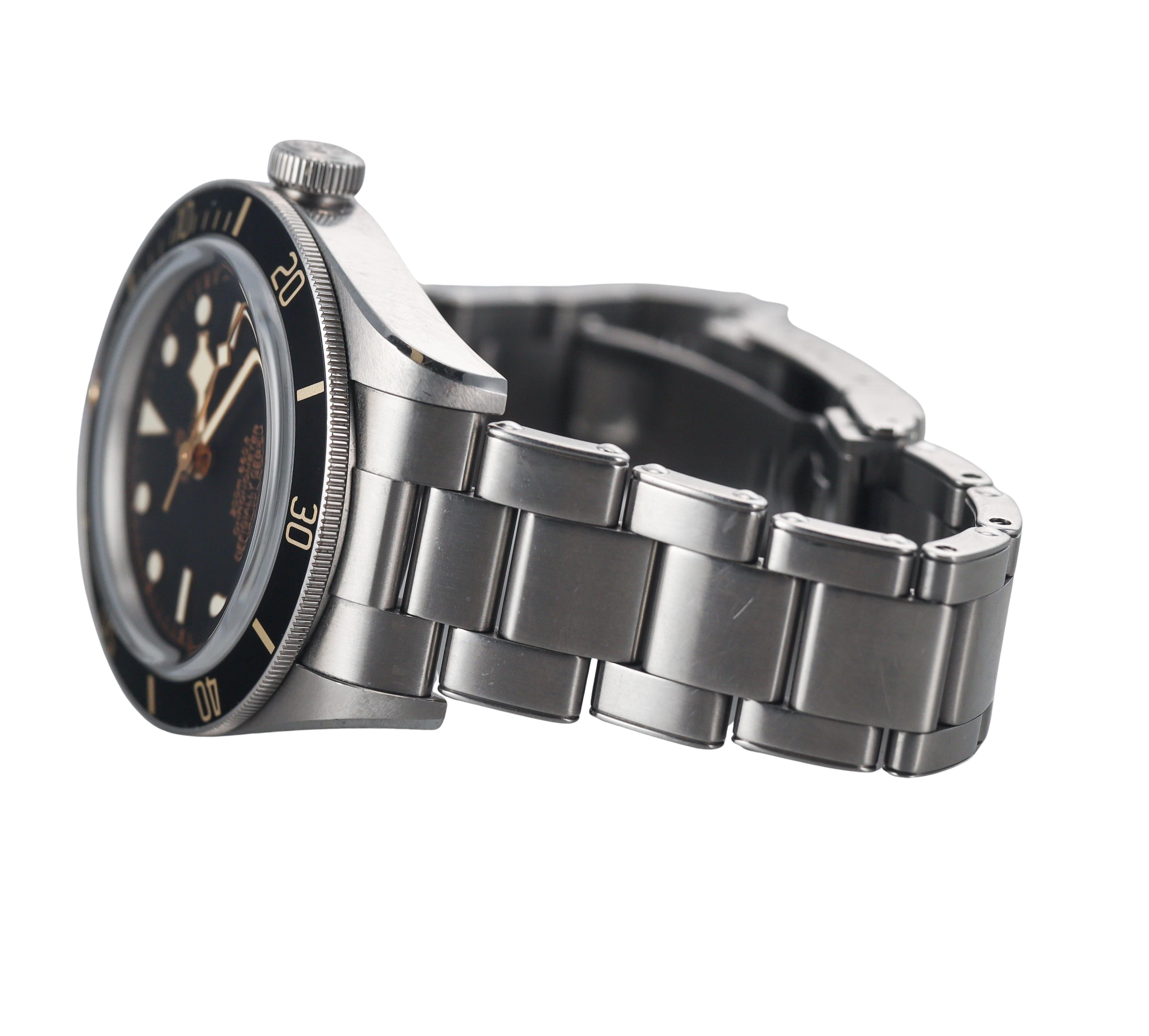 Tudor Black Bay Fifty-Eight Steel Automatic Watch 79030N. Retail $4850.