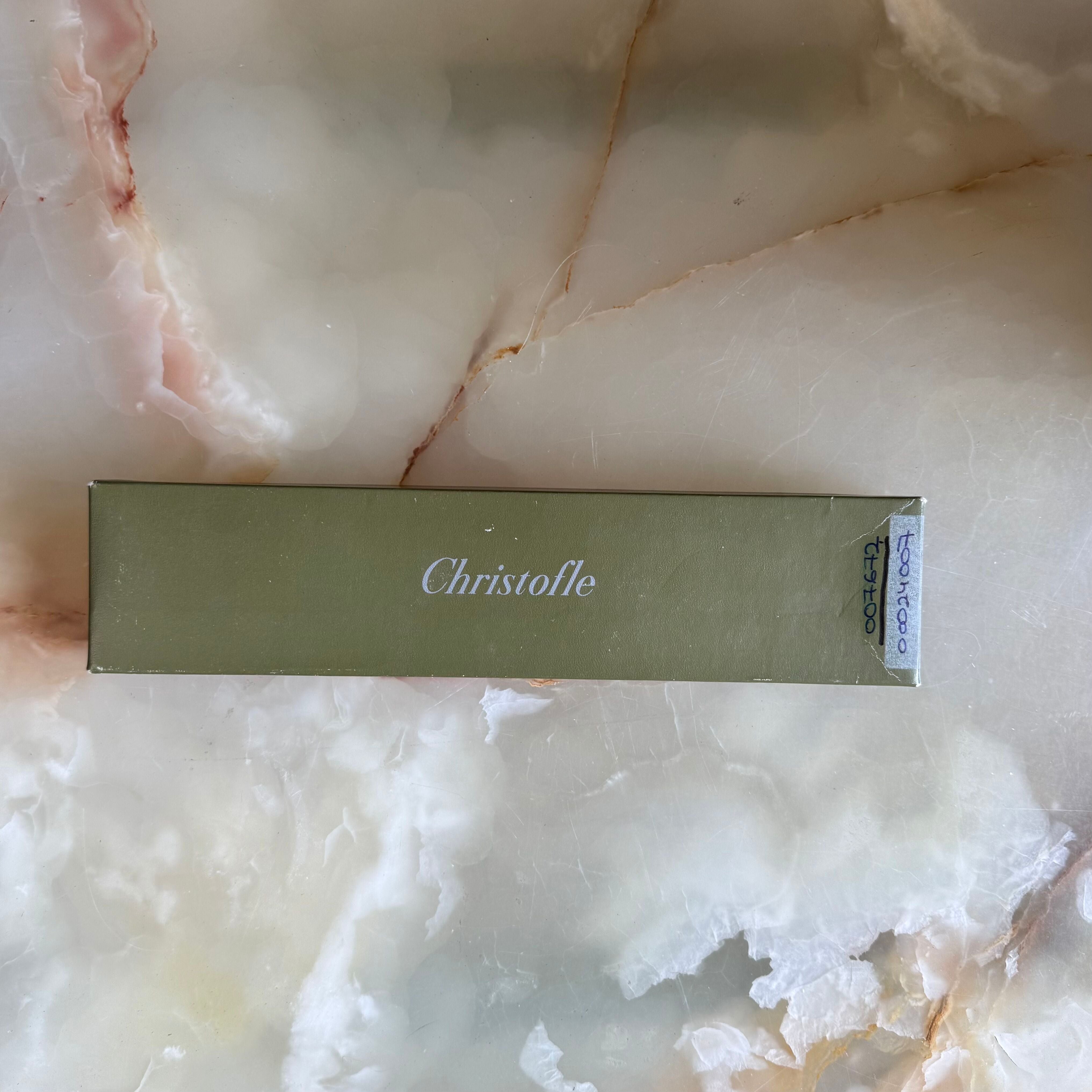Christofle Rubans Silver Plated Salad Serving Fork