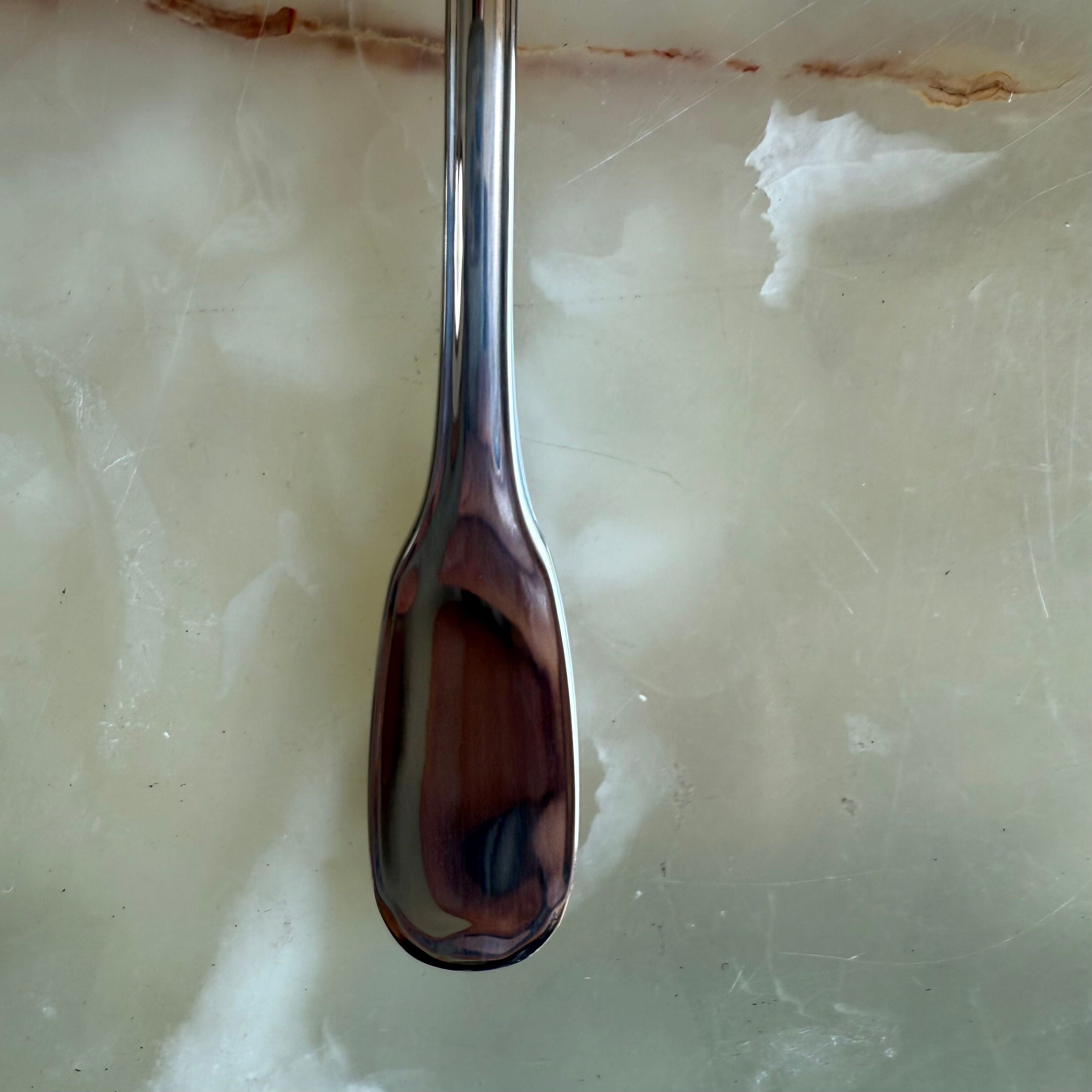 Christofle Touraine Serving Spoon & Fork Set