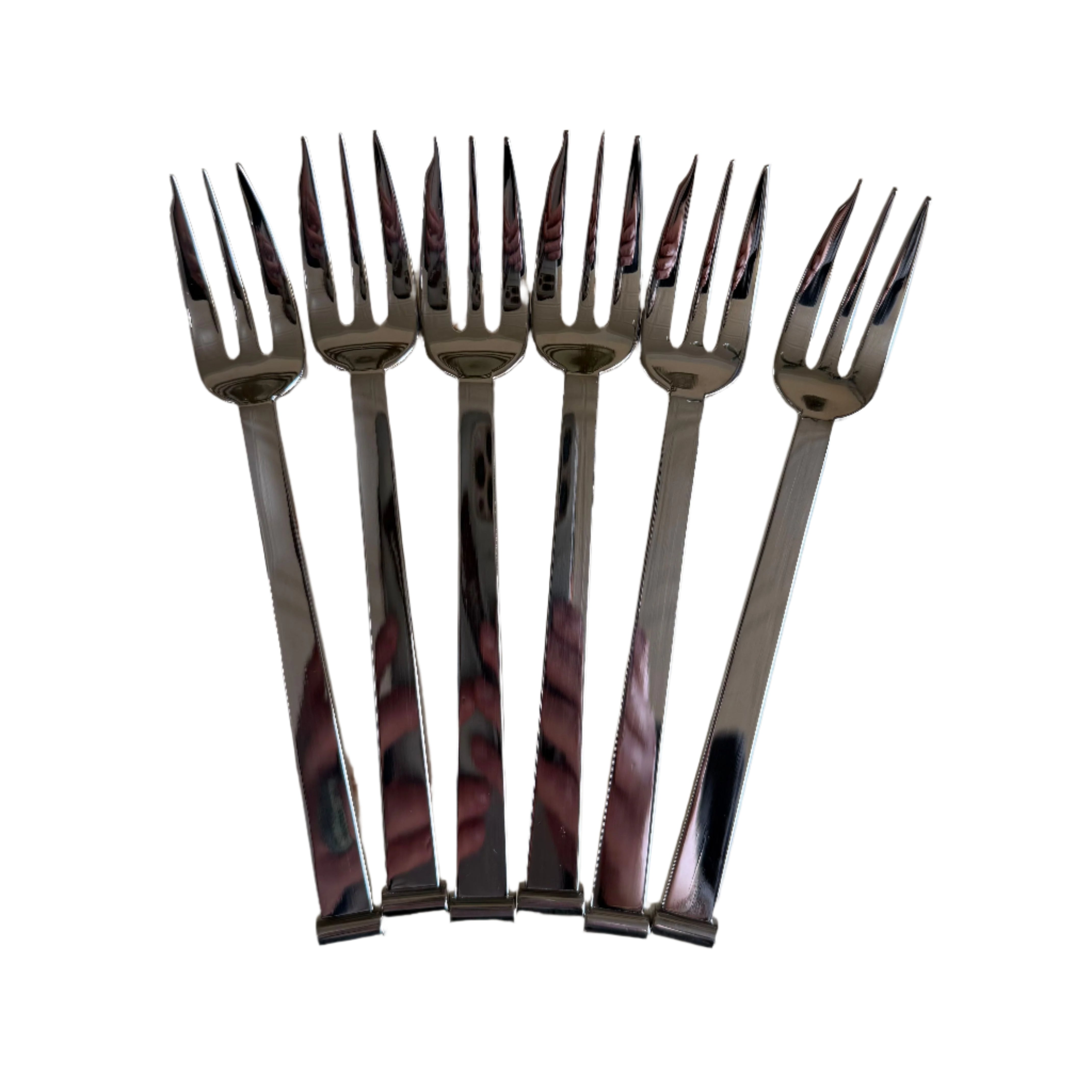 Christofle Integrale Pastry Fork Set of 6 2432046