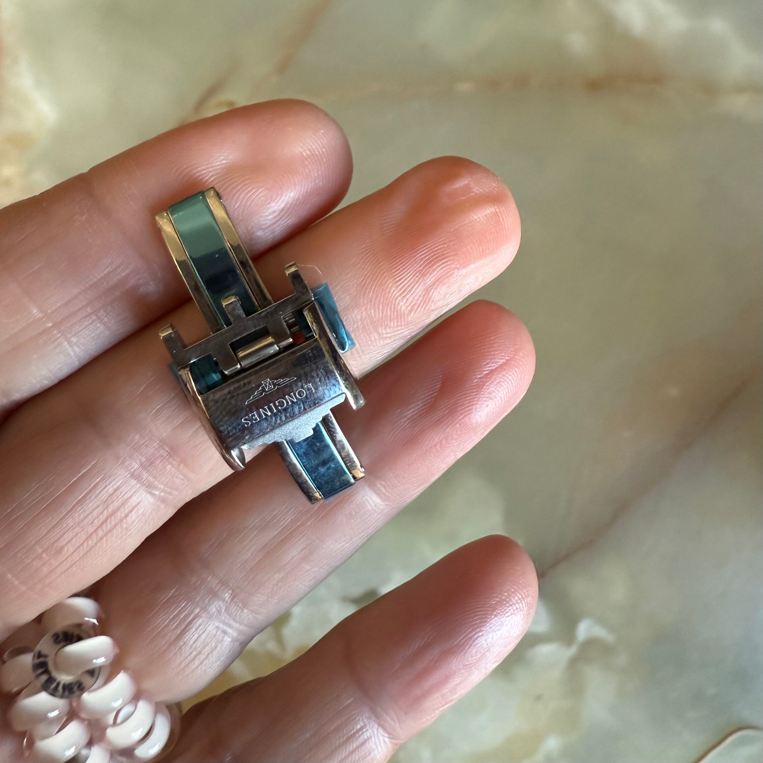 Authentic Longines Steel Deployant Buckle 12mm LNG0600363