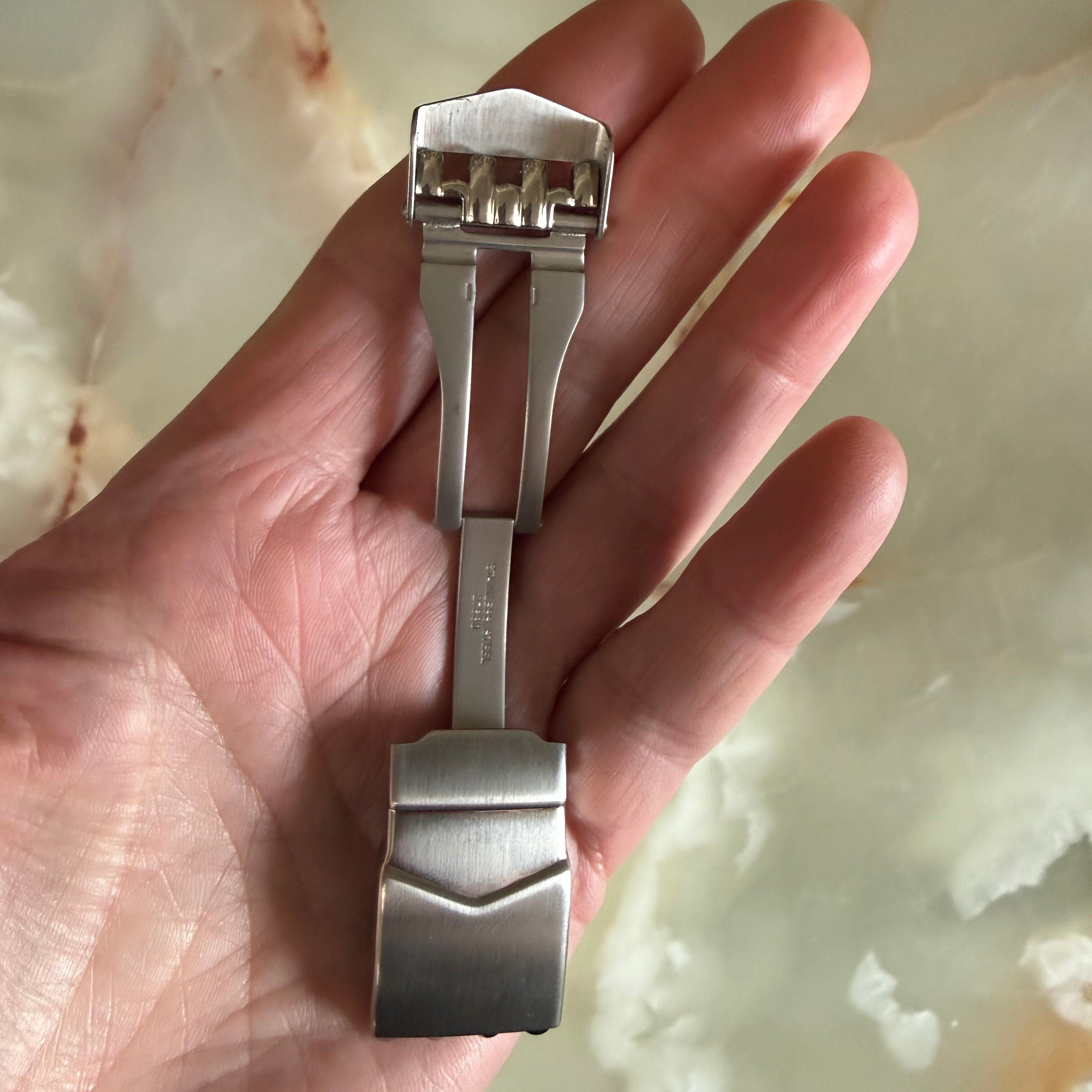 Authentic Longines Stainless Steel Watch Buckle 20mm 27630