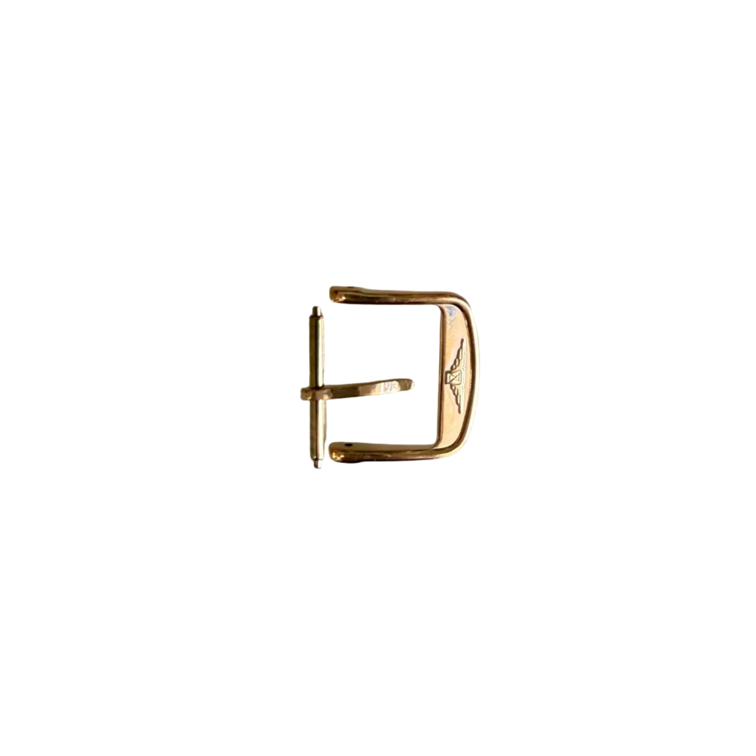 Authentic Longines Stainless Steel Gold Watch Buckle 18mm