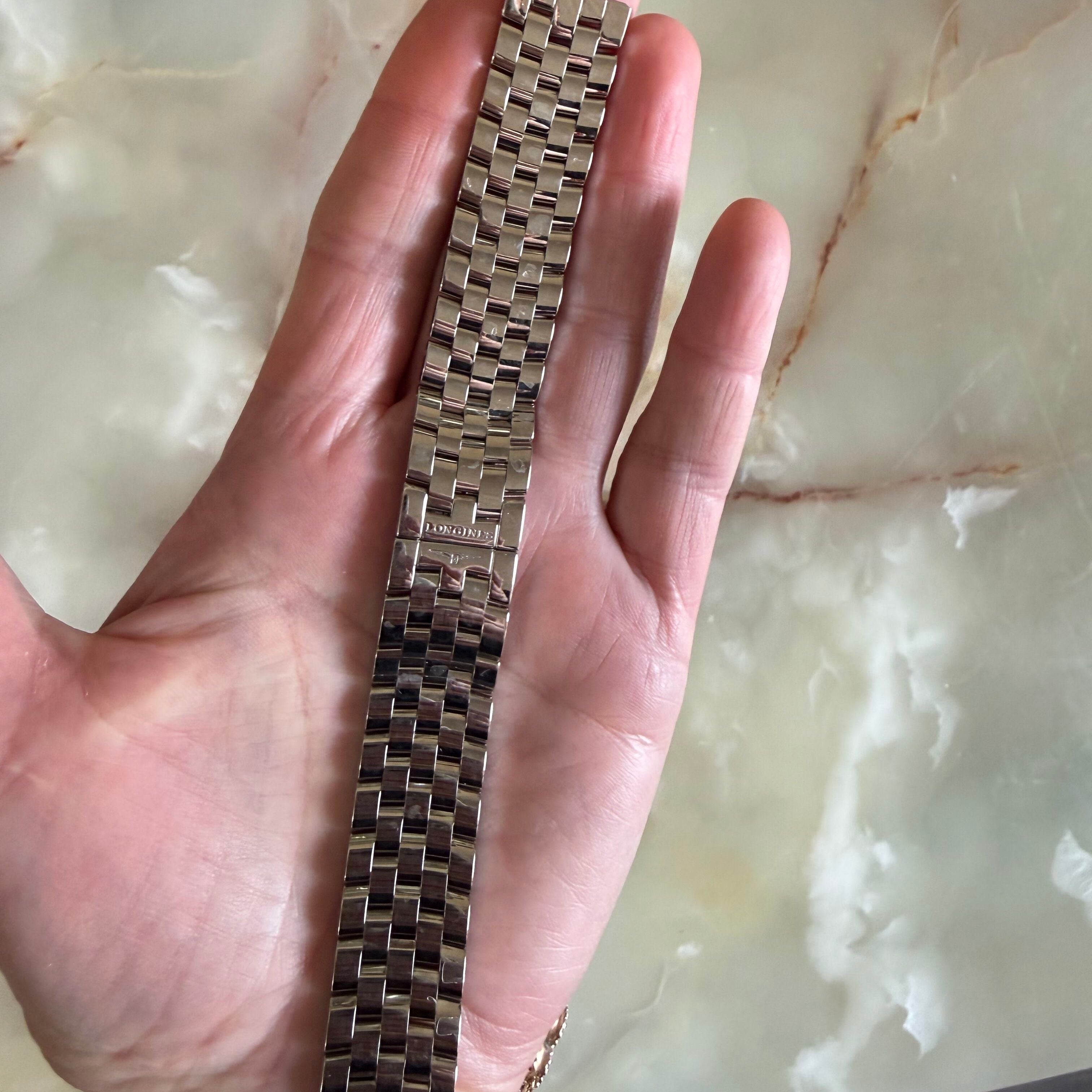 Authentic Longines Stainless Steel Watch Bracelet 18mm 27668