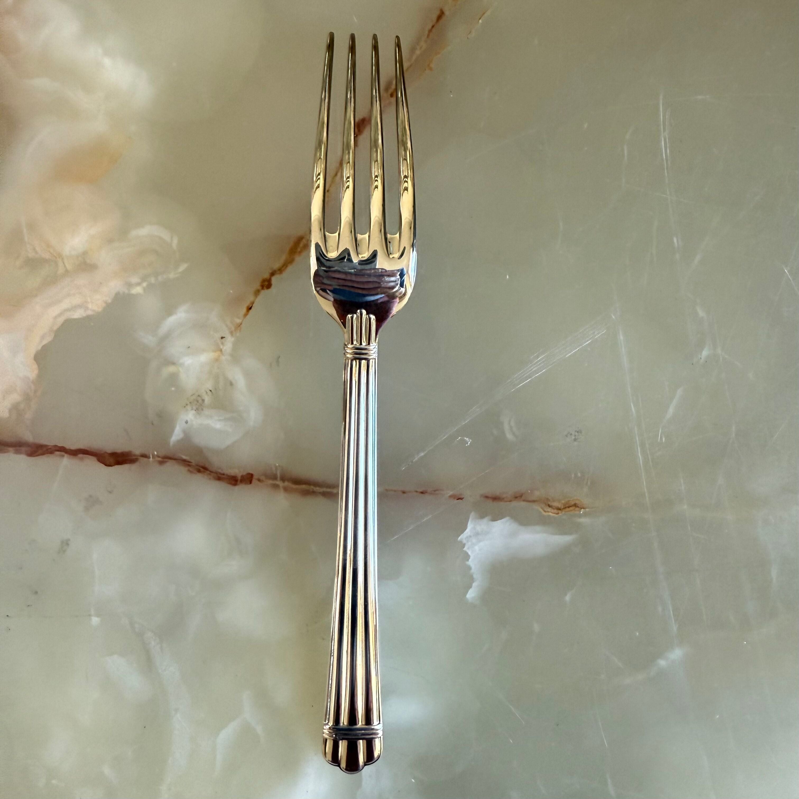Christofle Aria Silver Plated Two-Piece Children’s Flatware Set
