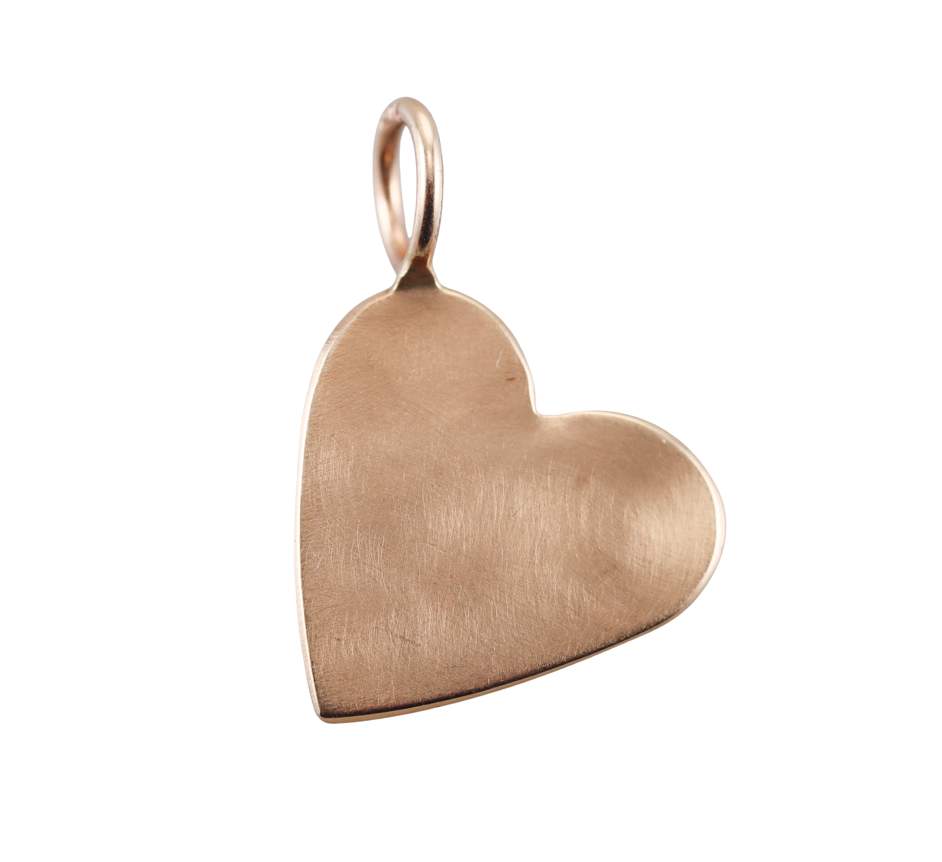 Heather Moore 14k XOXO Heart Charm & Eye Catching Gemstone Charms