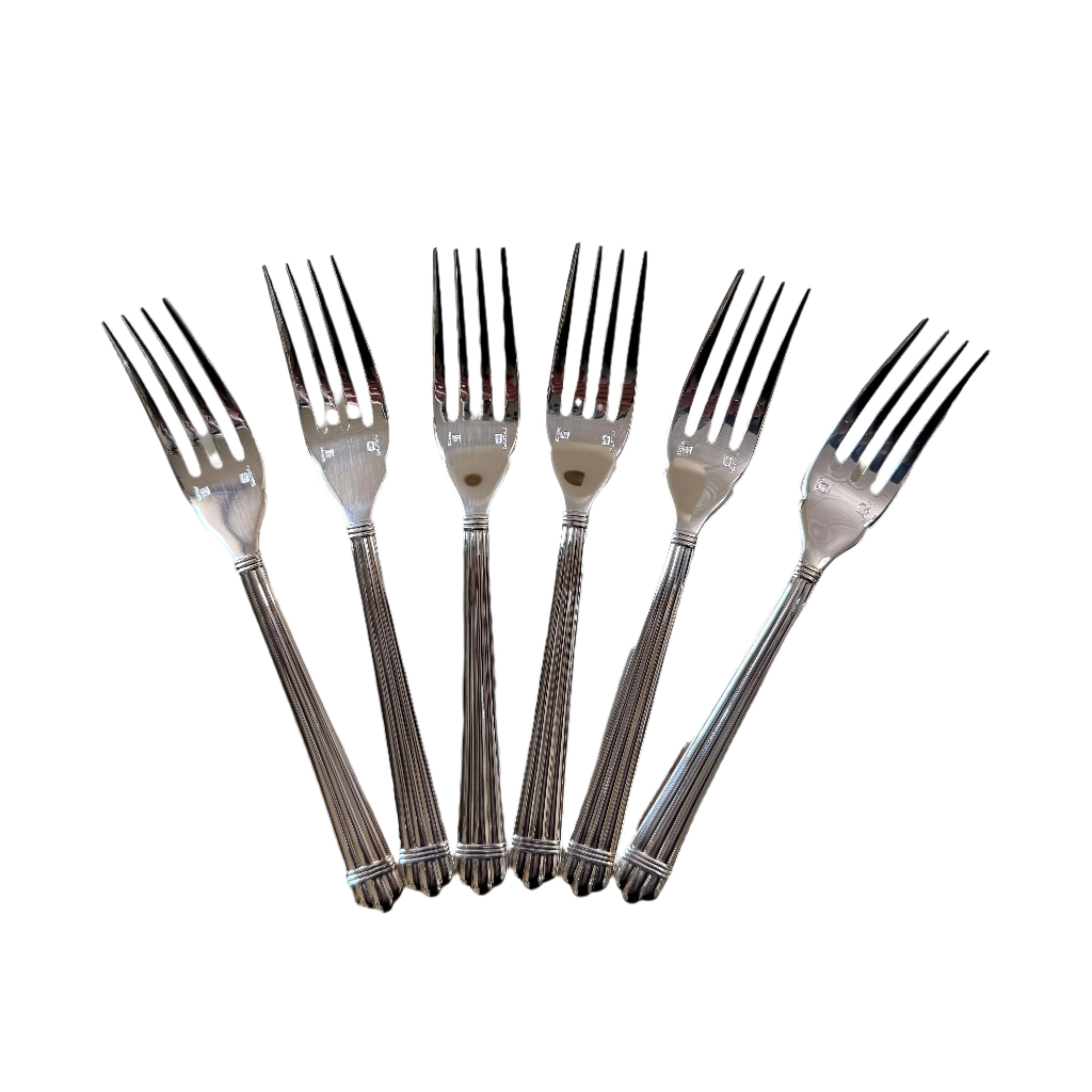 Christofle Aria Silver Plated Fish Fork Set of 6 0022021