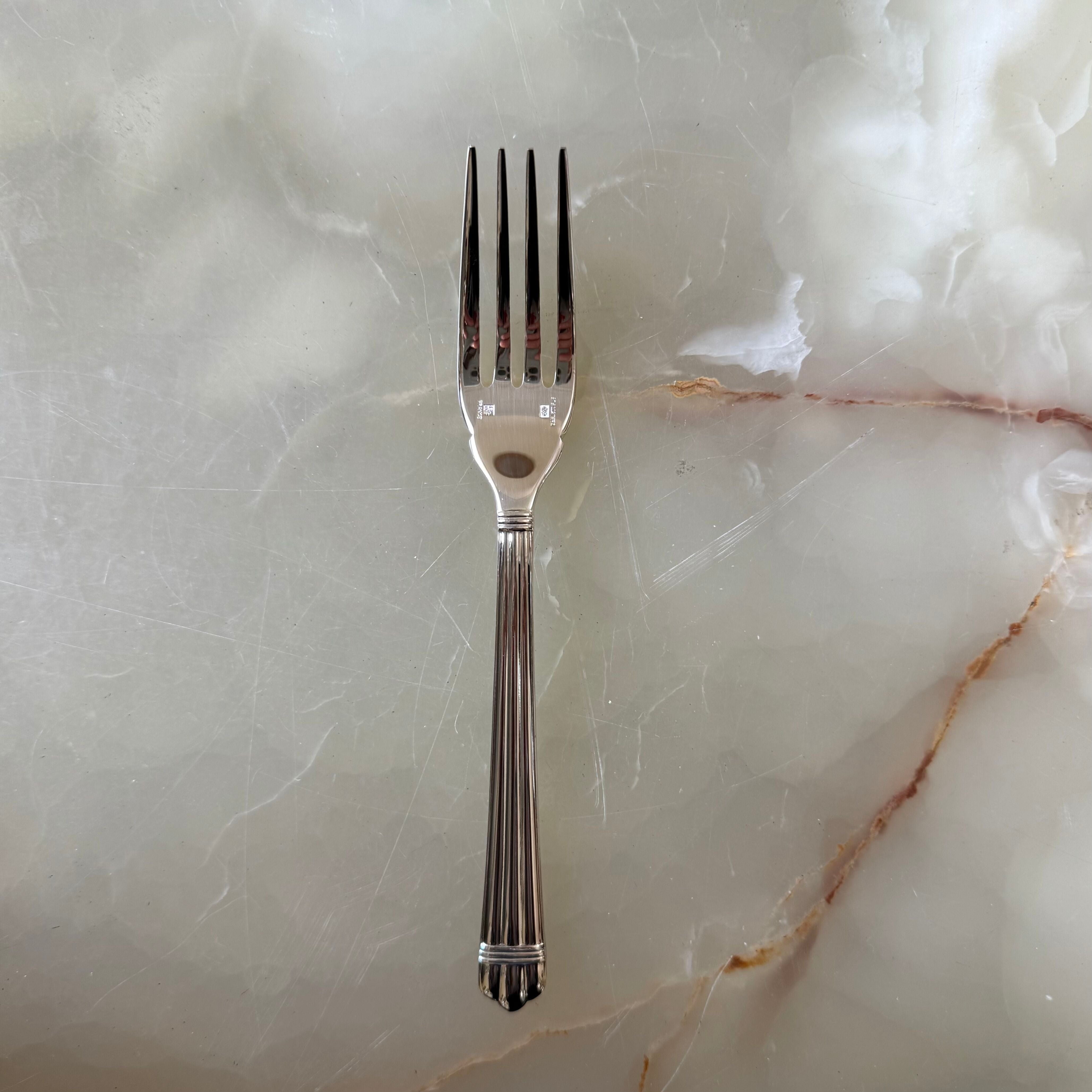 Christofle Aria Silver Plated Fish Fork Set of 4 0022021