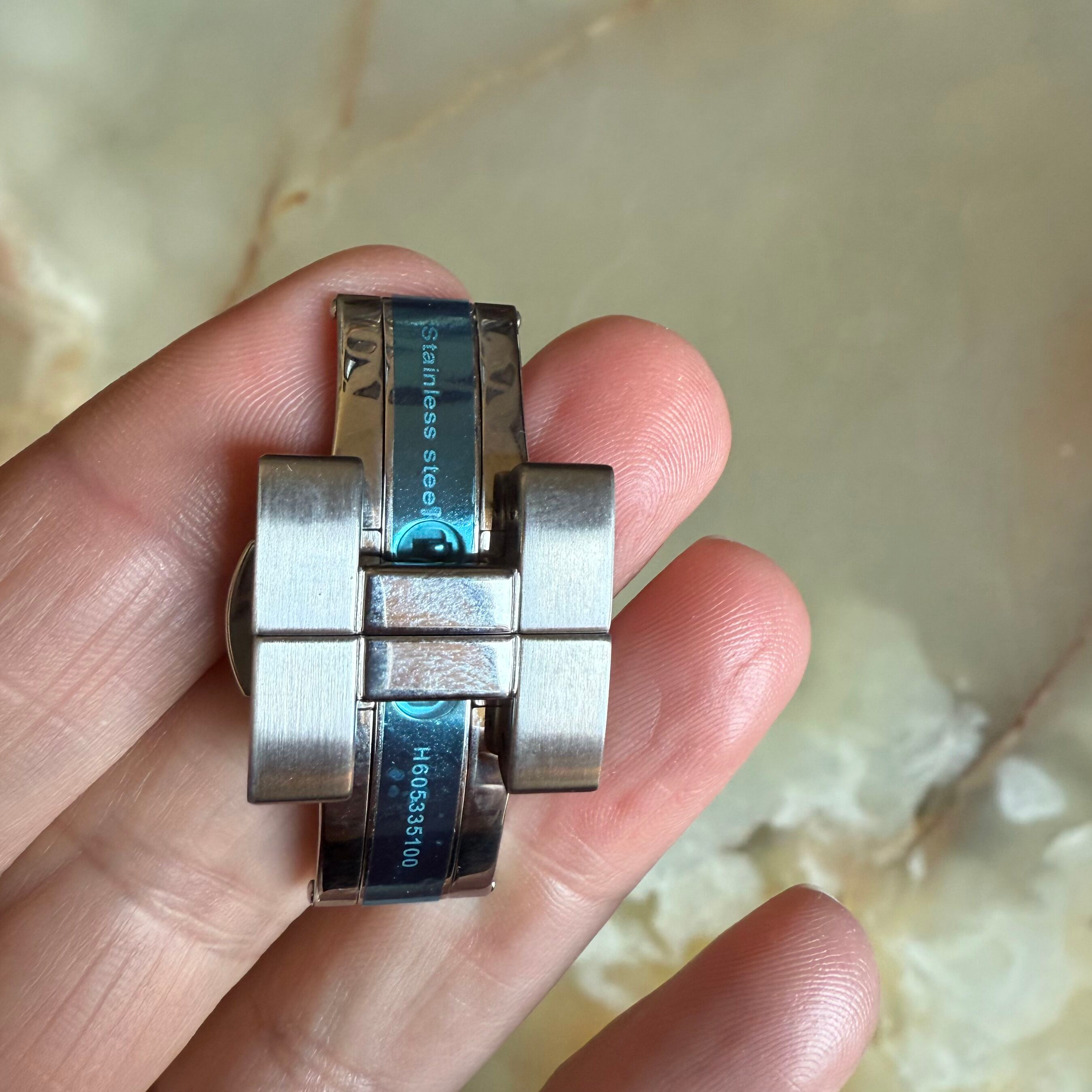 Authentic Hamilton Steel Deployant Buckle 21mm H640000166