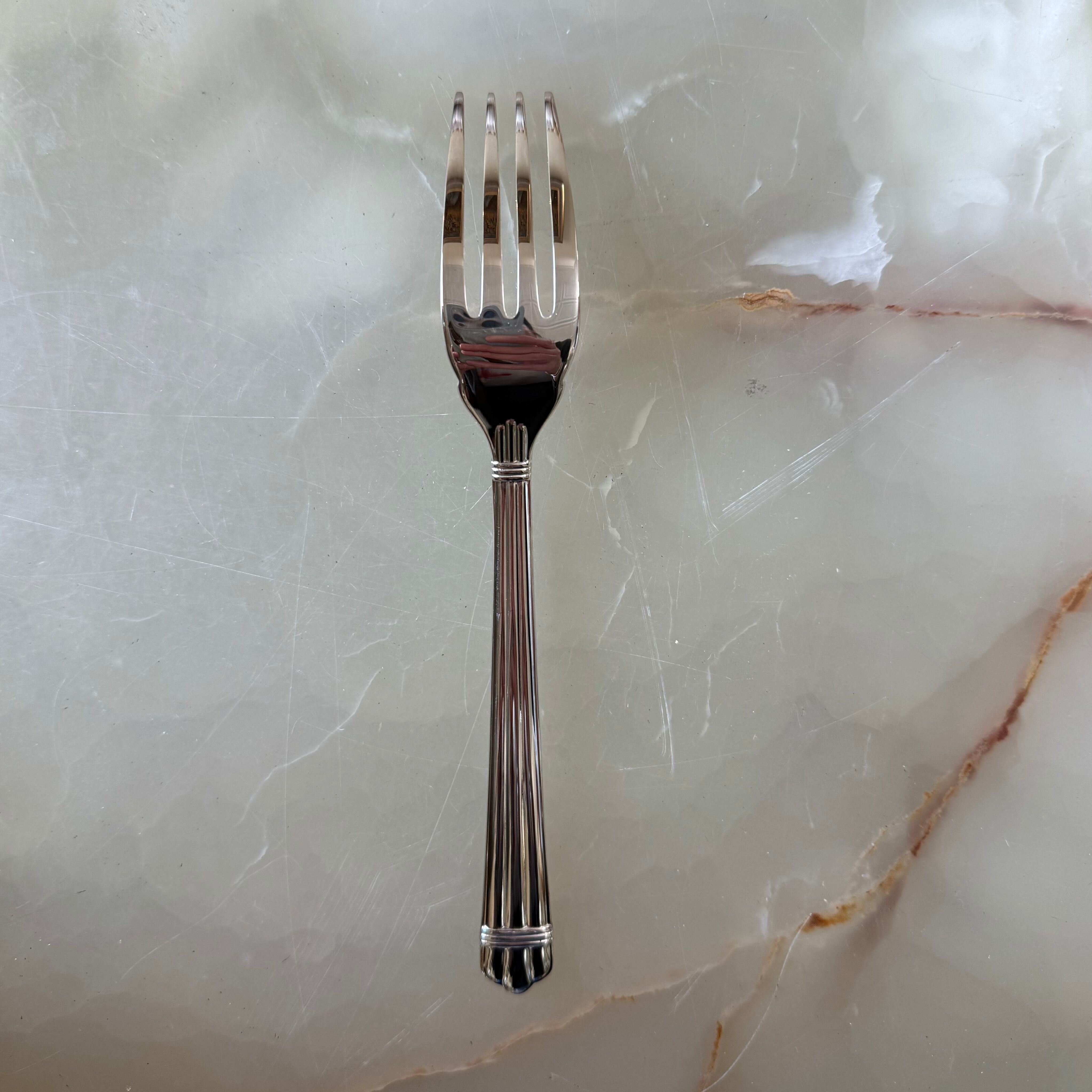 Christofle Aria Silver Plated Fish Fork Set of 4 0022021